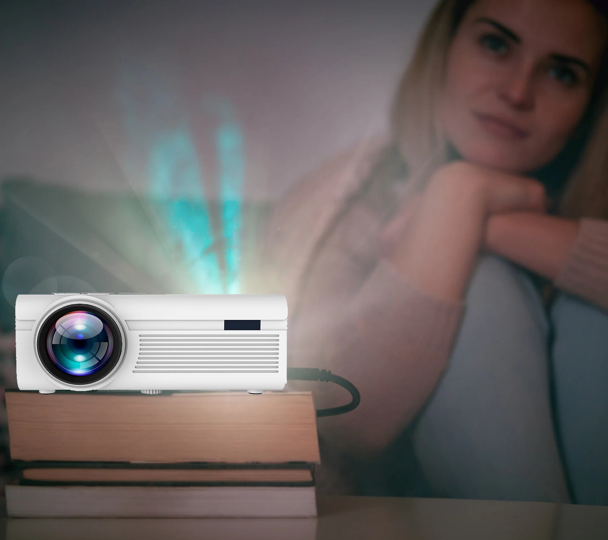 RCA RPJ136 Home Theater Projector - QVC.com