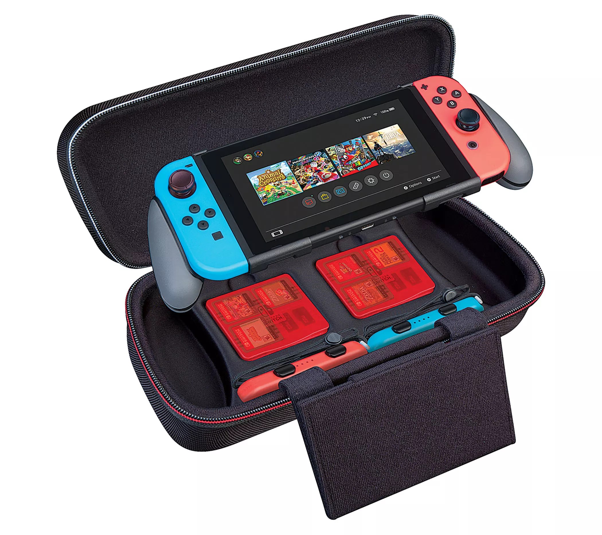 R.D.S Nintendo Switch Travel Case w/ GoPlay Gri p