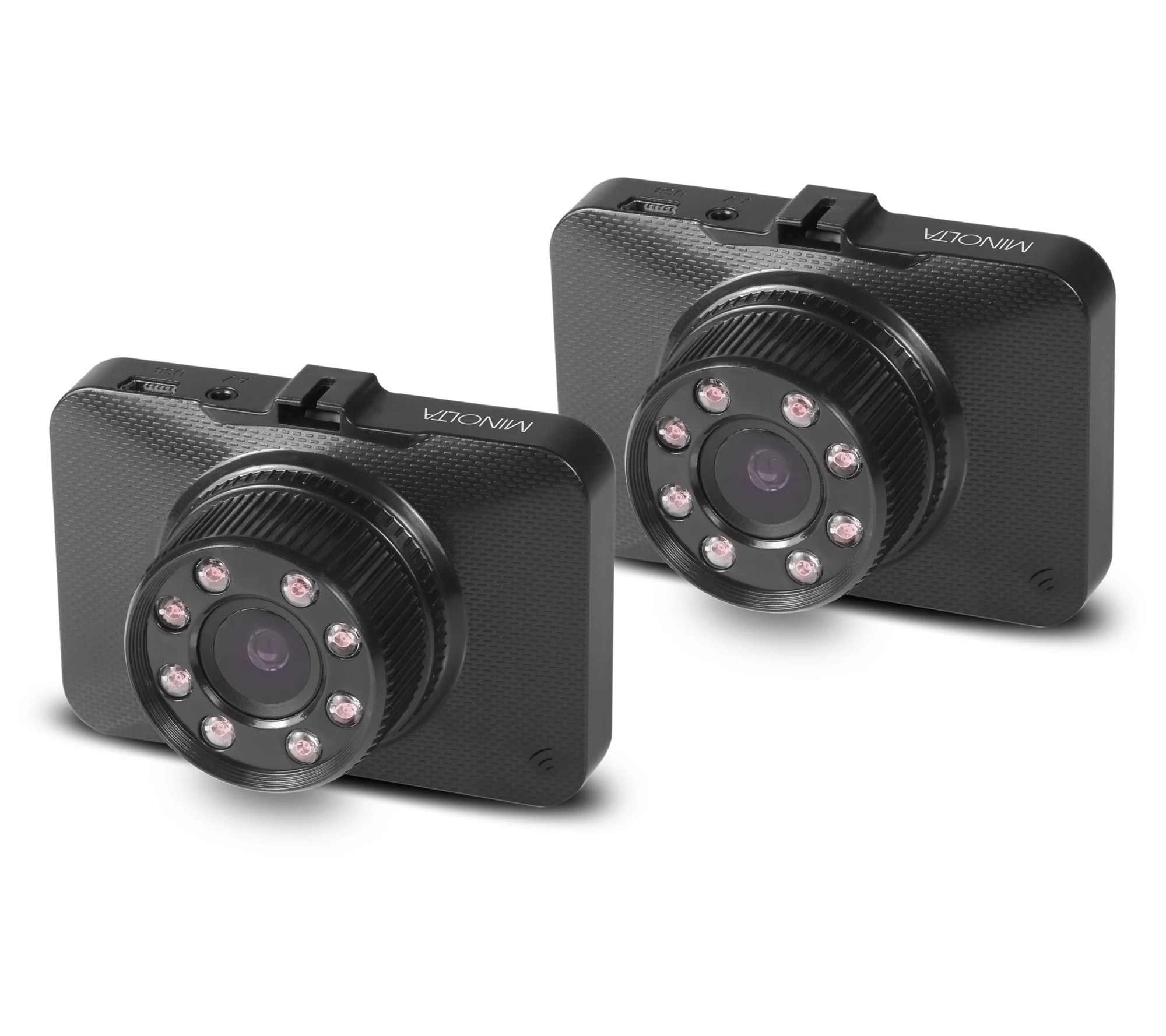 Minolta MNCD260V 1080p Infrared NV Dash Cam w/2.2" LCD Screen - QVC.com