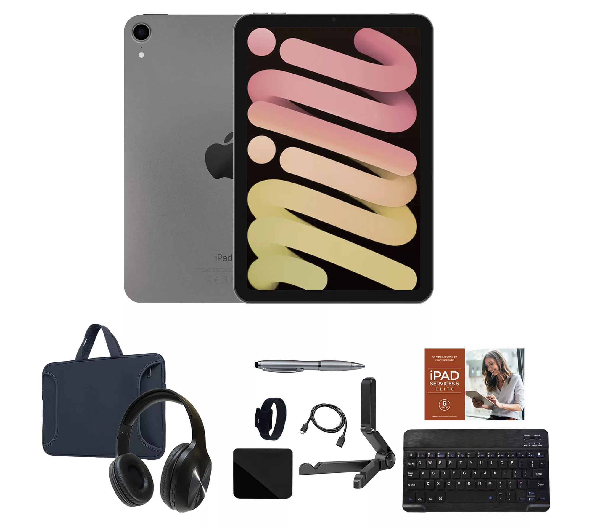 Apple iPad Mini 6 64GB Wi-Fi Bundle - QVC.com