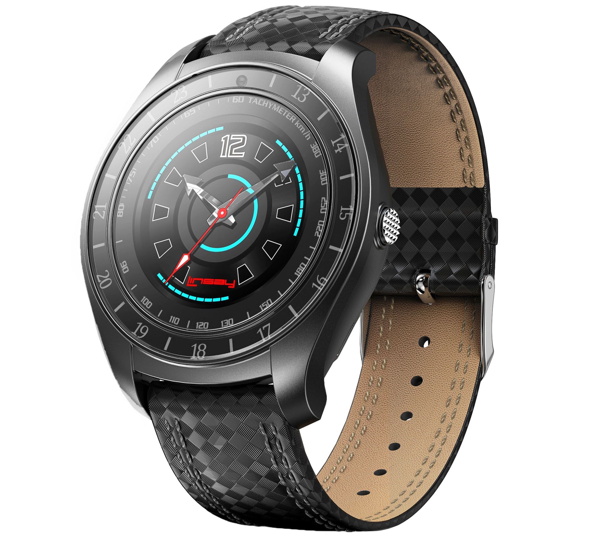 LINSAY EX7 Heavy Duty Smartwatch with Camera &Google