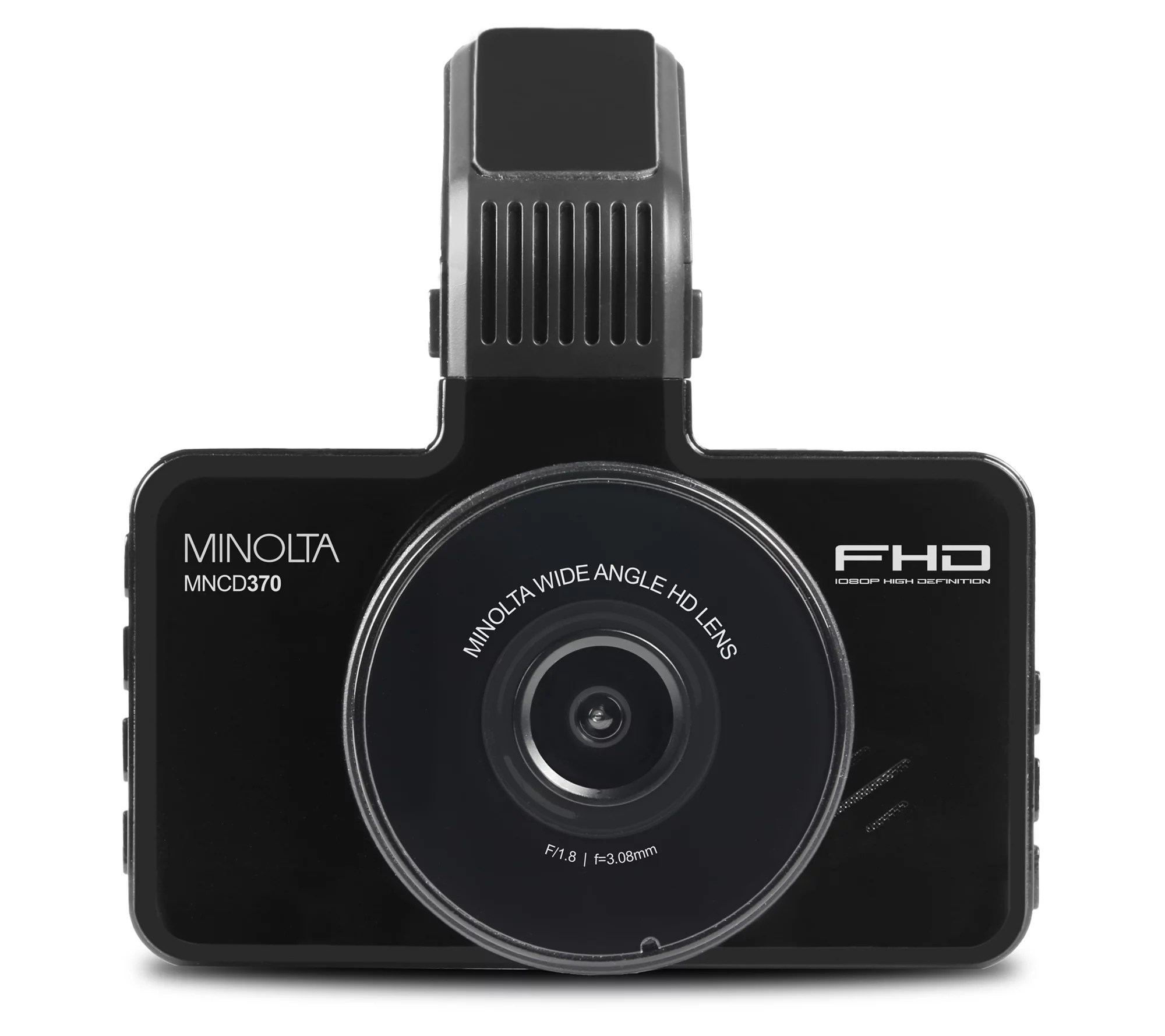 Minolta MNCD370 1080p Dash Cam w/ 3.0" LCD Screen