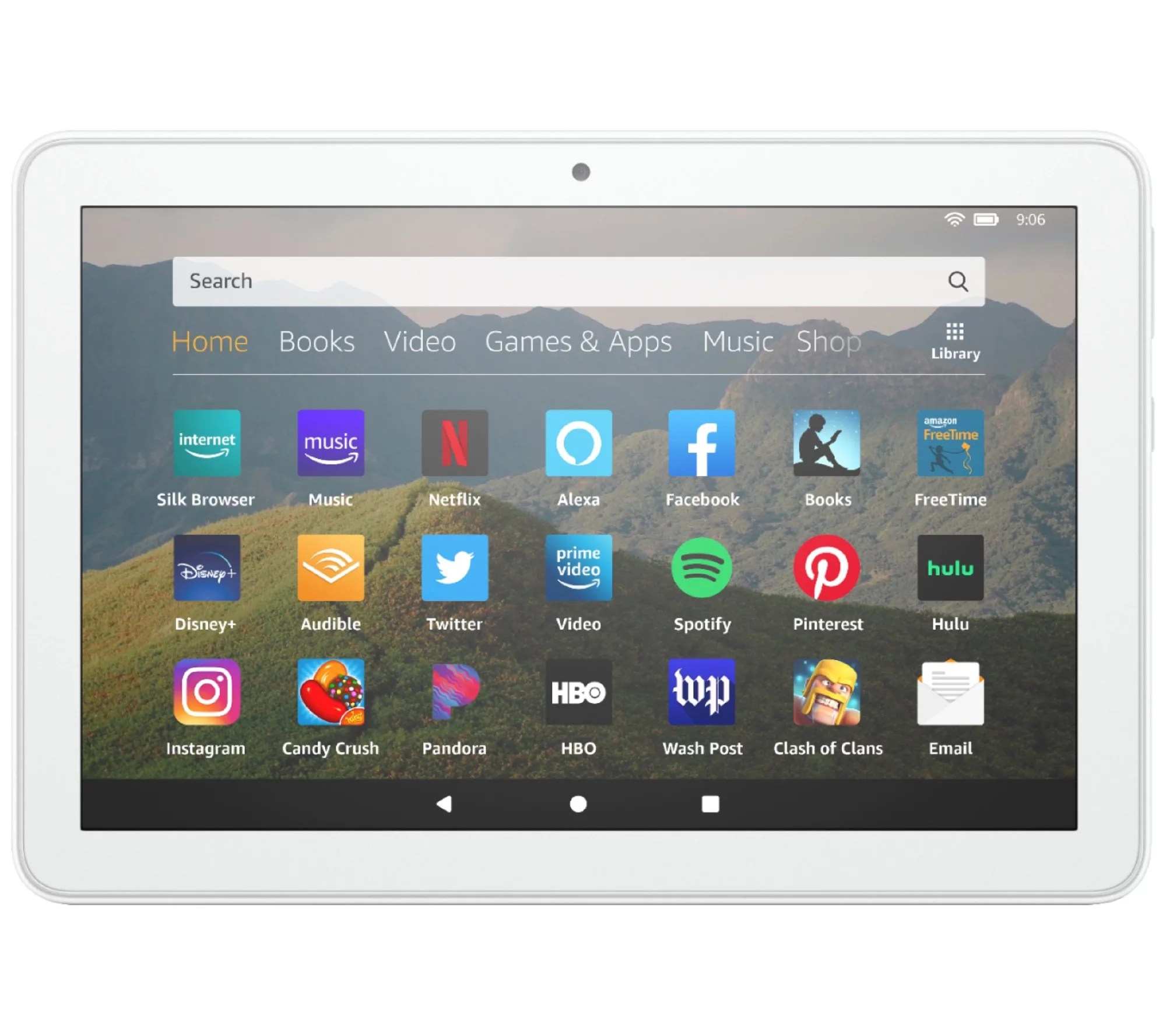 Amazon Fire 8" 32GB WiFi Tablet w/ Software & Caseable Vouch.