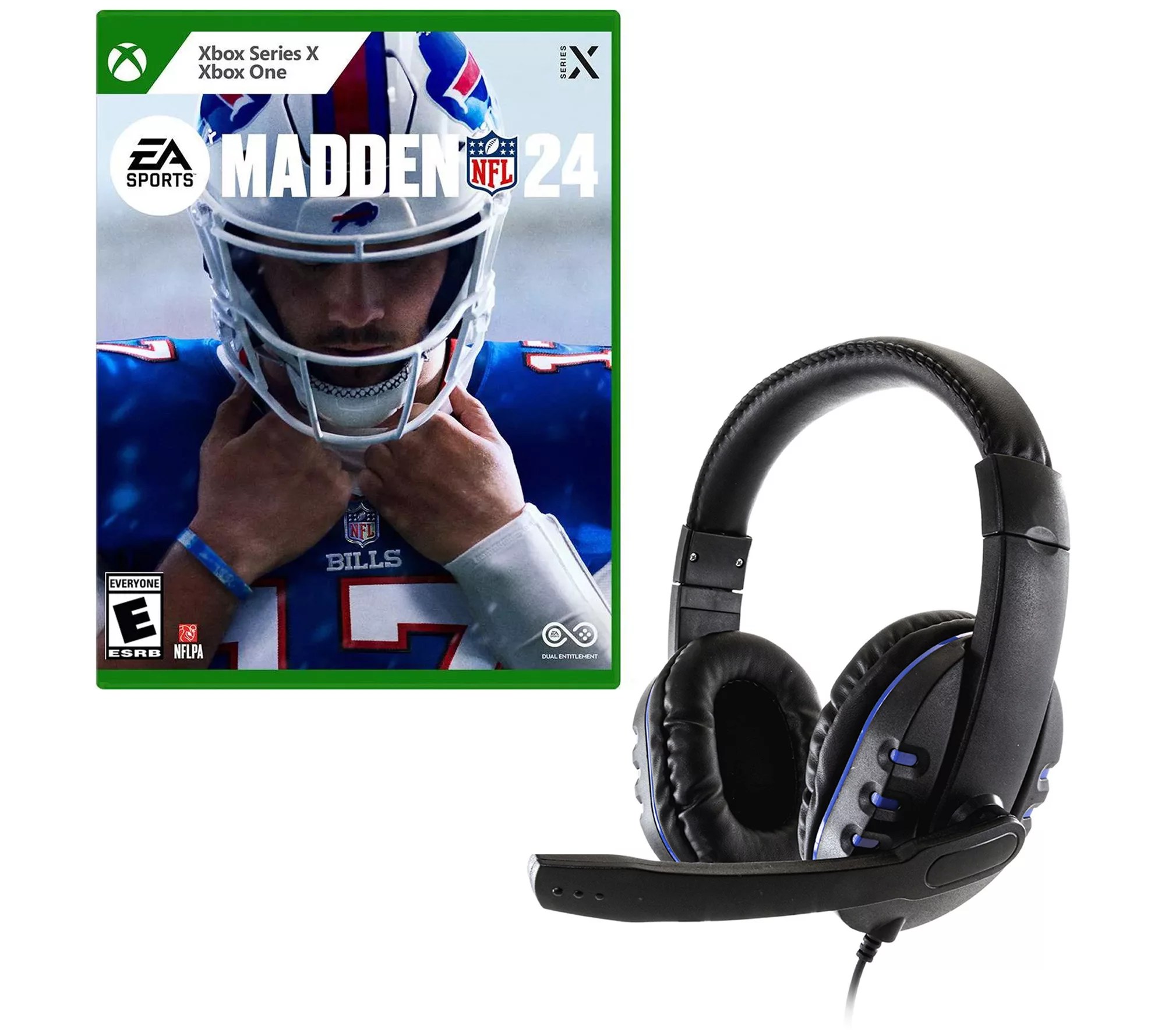 Xbox Series X Madden NFL 24 w/ Universal Heads et