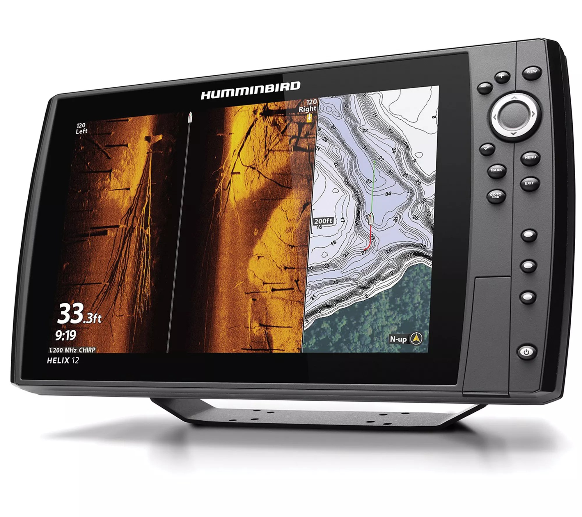 Humminbird HELIX 12 CHIRP MEGA SI GPS Plus G4NCHO Fishfinder