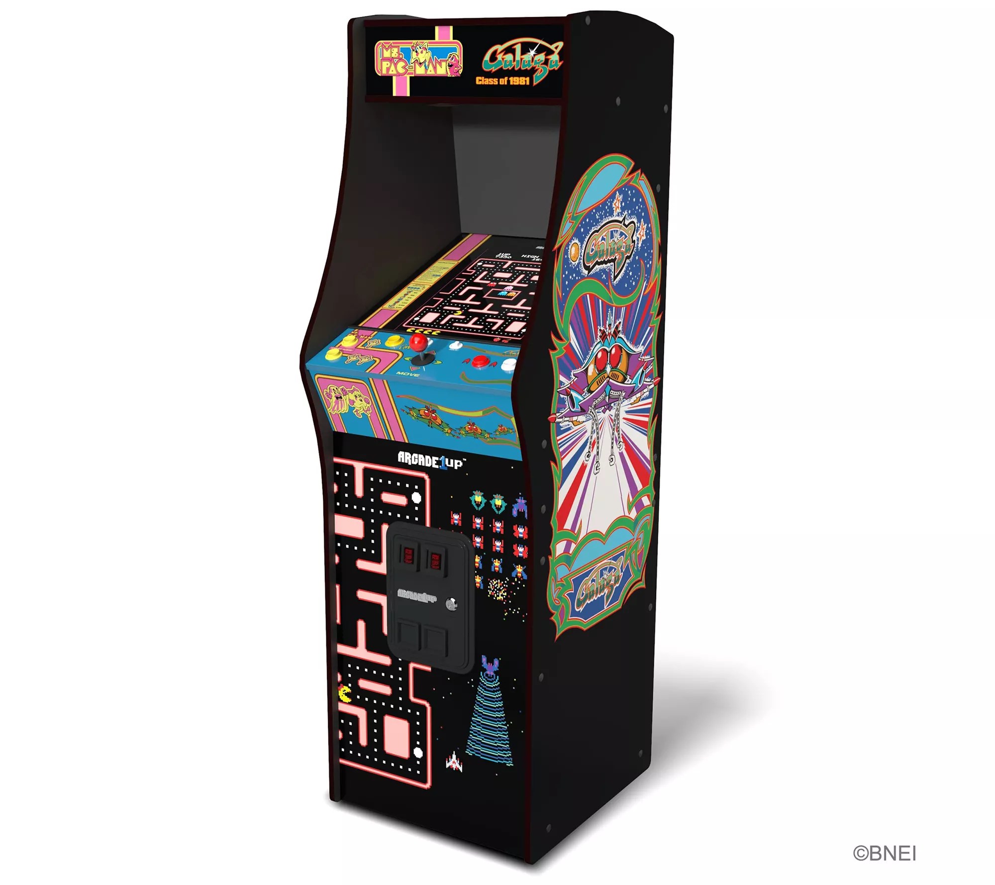Arcade1Up Ms. PacMan Deluxe Arcade(12 Games)