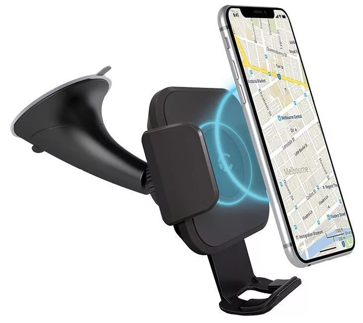 Race 10W Wireless Smartphone Car Charging Mount