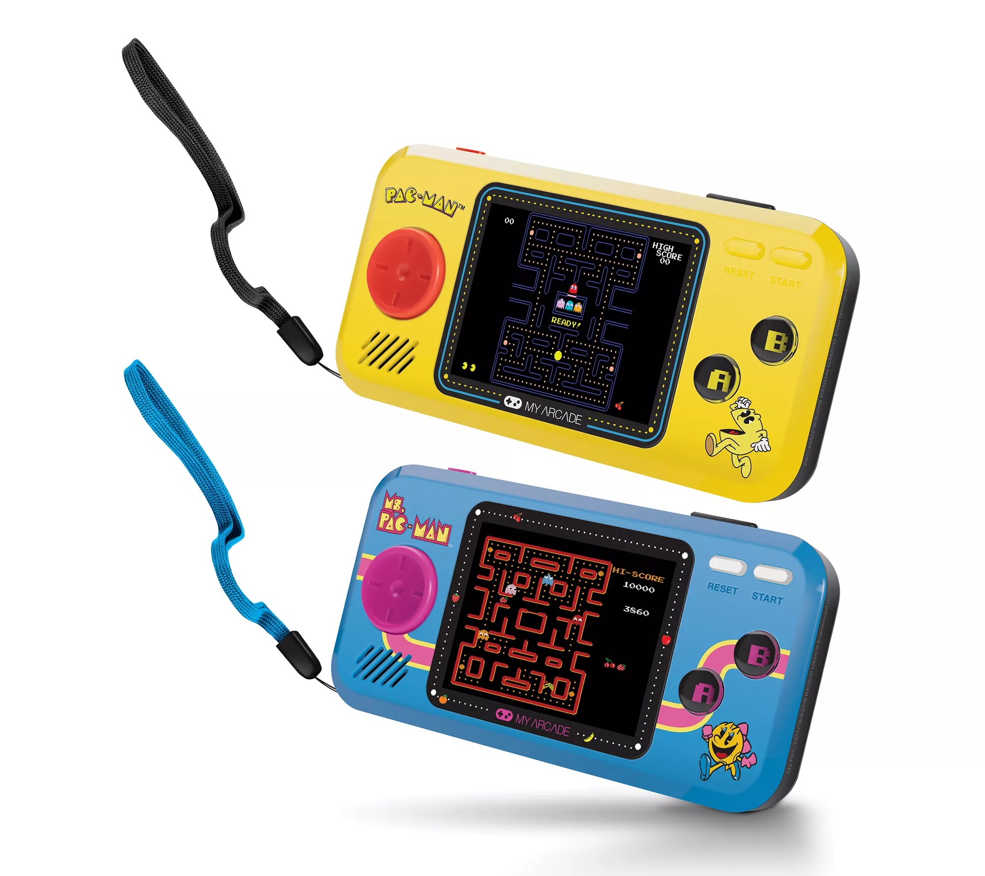 MyArcade Pocket Player Gaming Handheld S/2 PacMan & Ms. PacMan