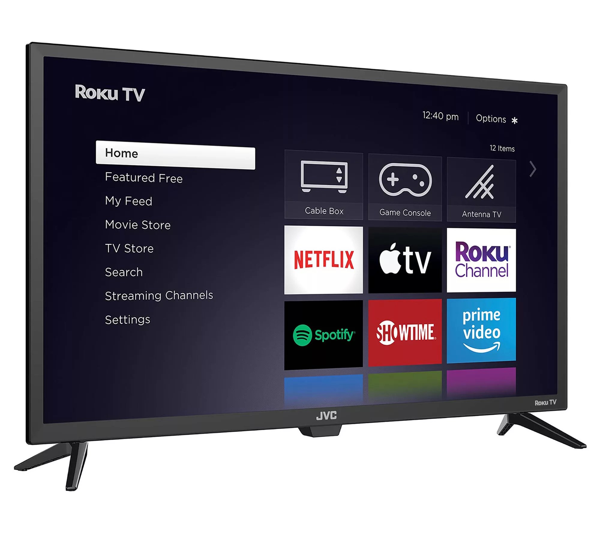 JVC 32" or 40" Class LED HD Roku Smart TV