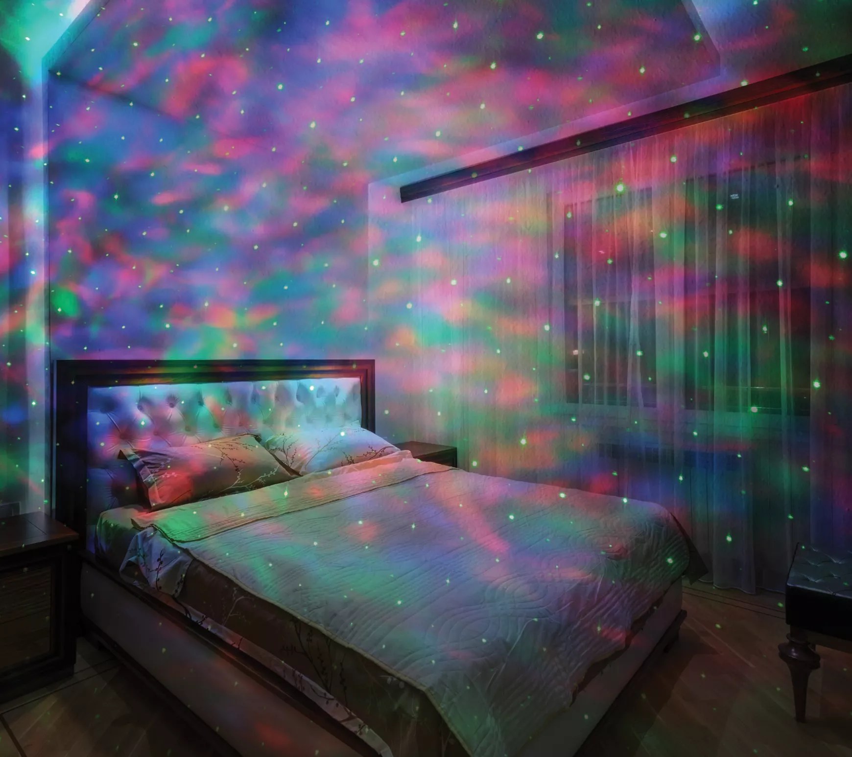 Monster Multicolor Sound Reactive Laser Light Show Projector