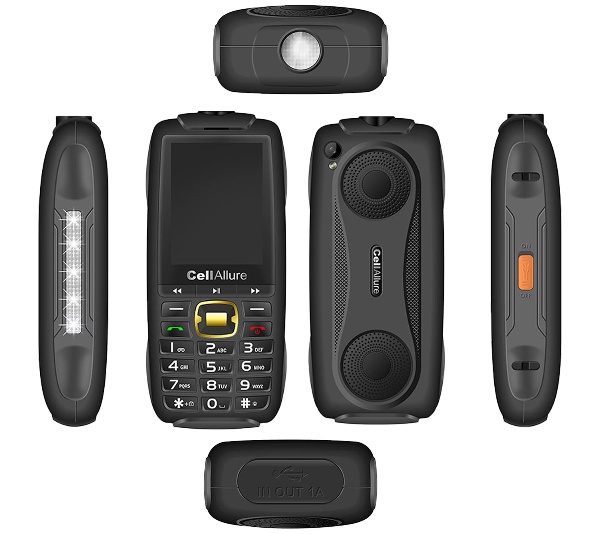 CellAllure Survivor Mobile Phone Bundle