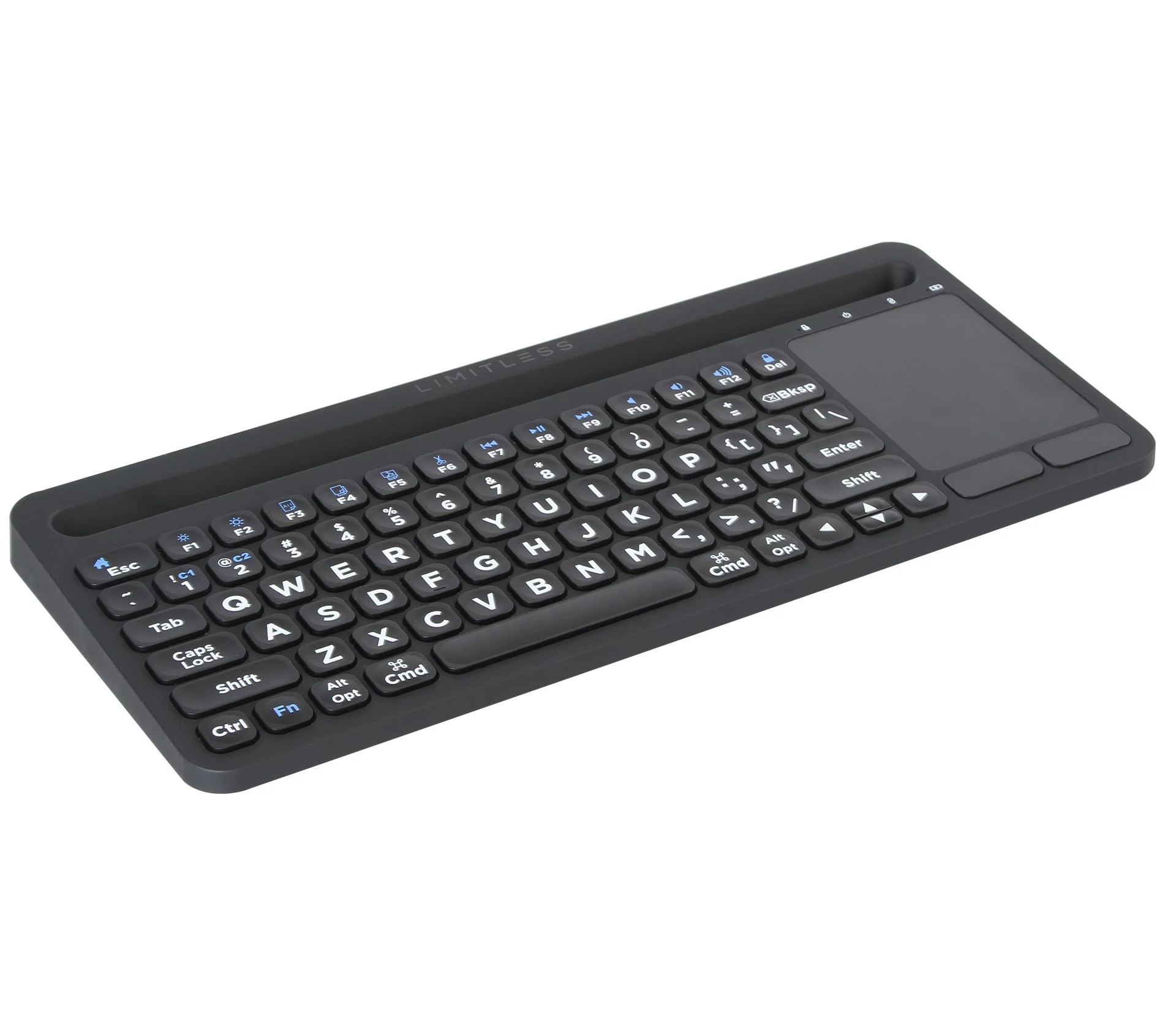 Limitless Bluetooth Keyboard with Built-in Touch Pad and Mouse - QVC.com