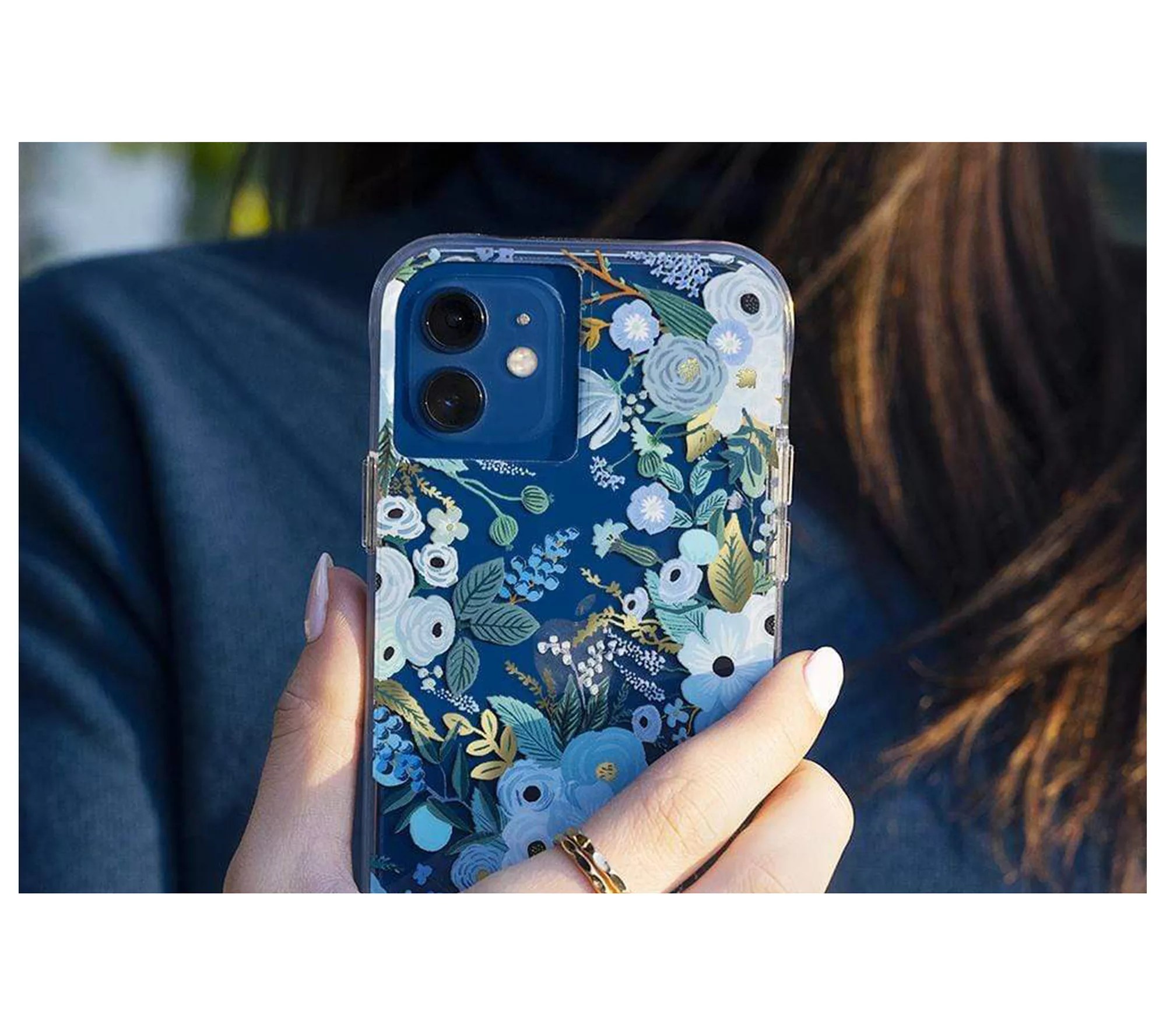 CaseMate Rifle Paper Co. iPhone 12/13 Mini Pho ne Case
