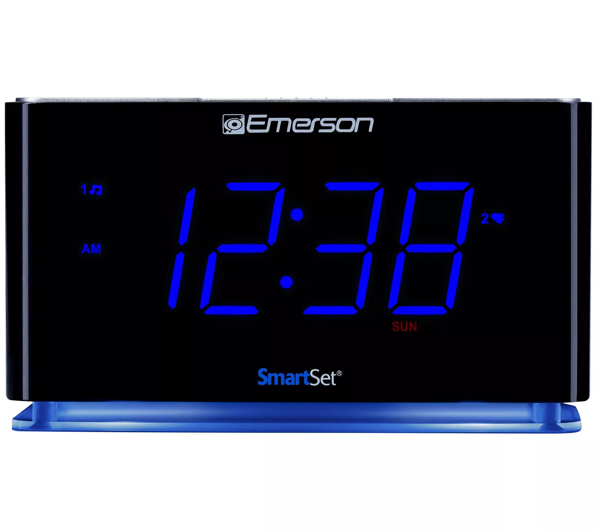 Emerson Smartset Alarm Clock Radio w/ BluetoothSpeaker