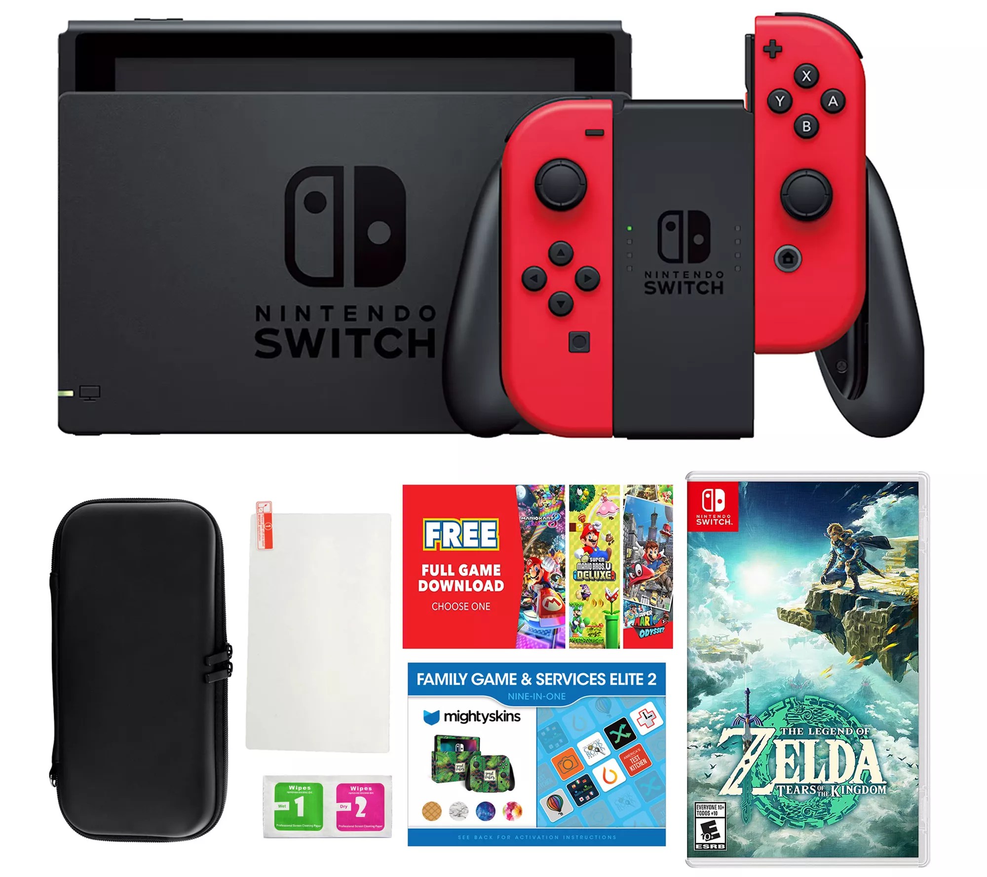 Nintendo Switch with Zelda Tears of theKingdom Bundle