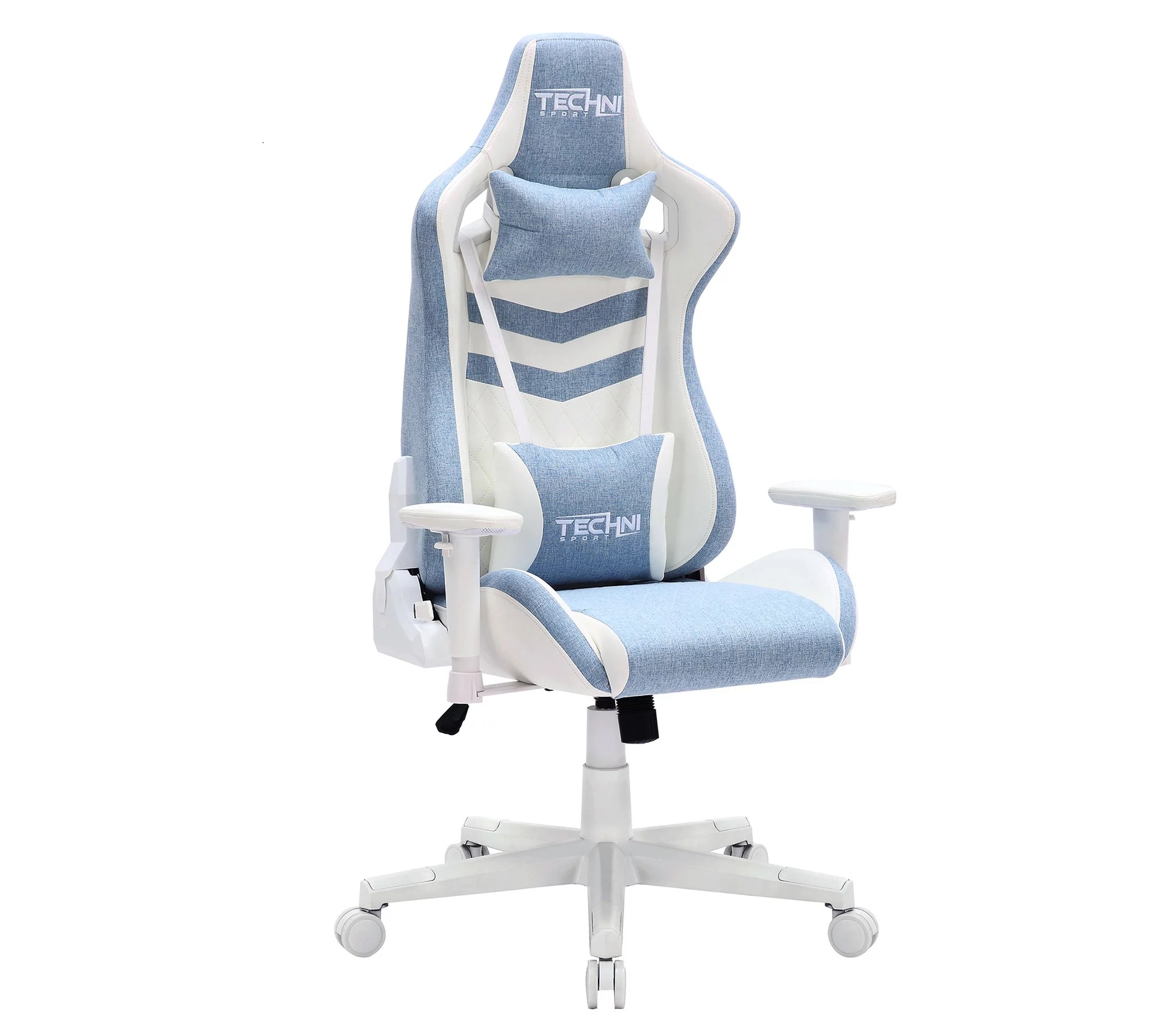 Techni Sport Pastel Blue Gaming Chair