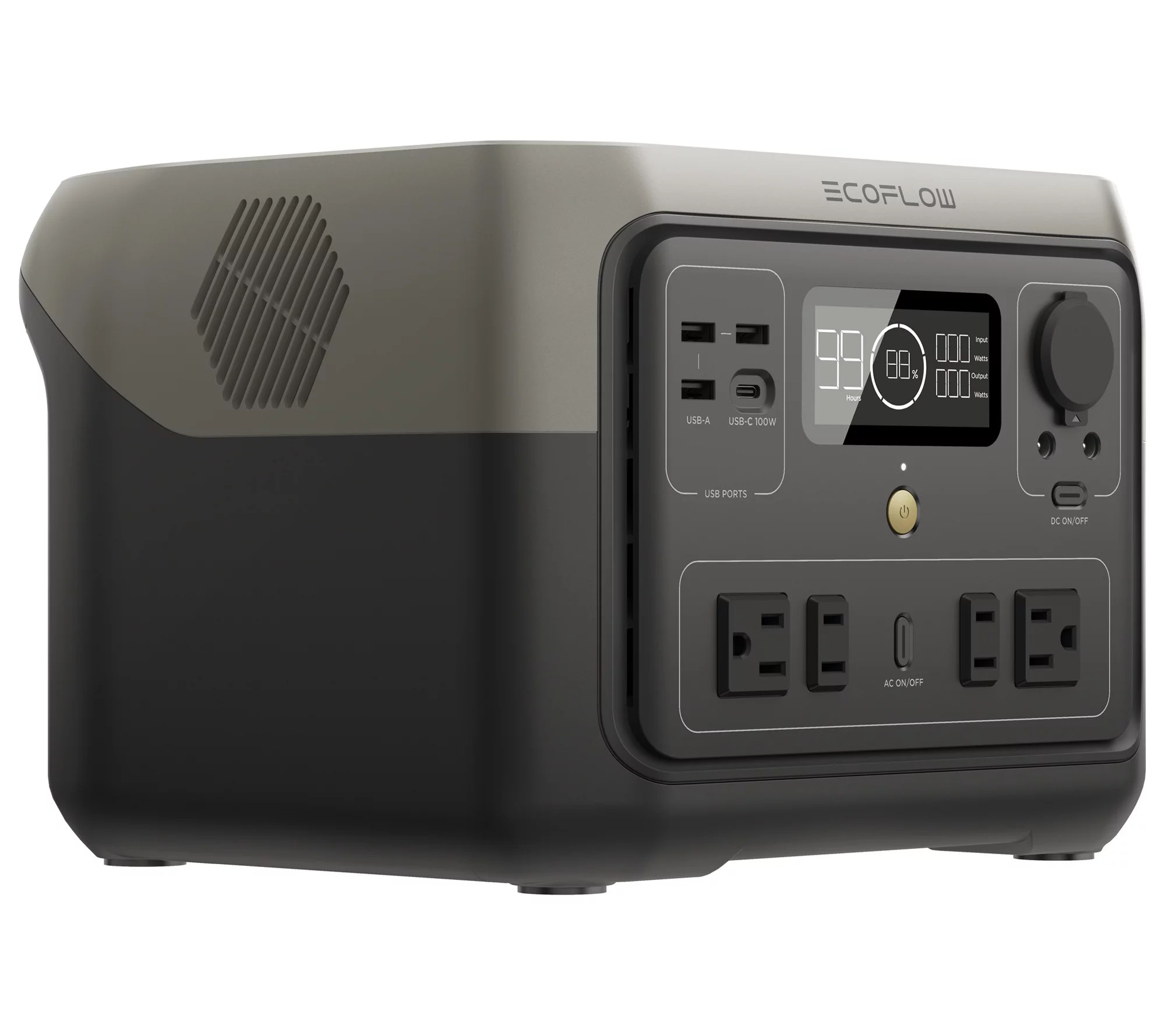 EcoFlow RIVER 2 Max 512Wh Portable Power Station with 11 Outlets