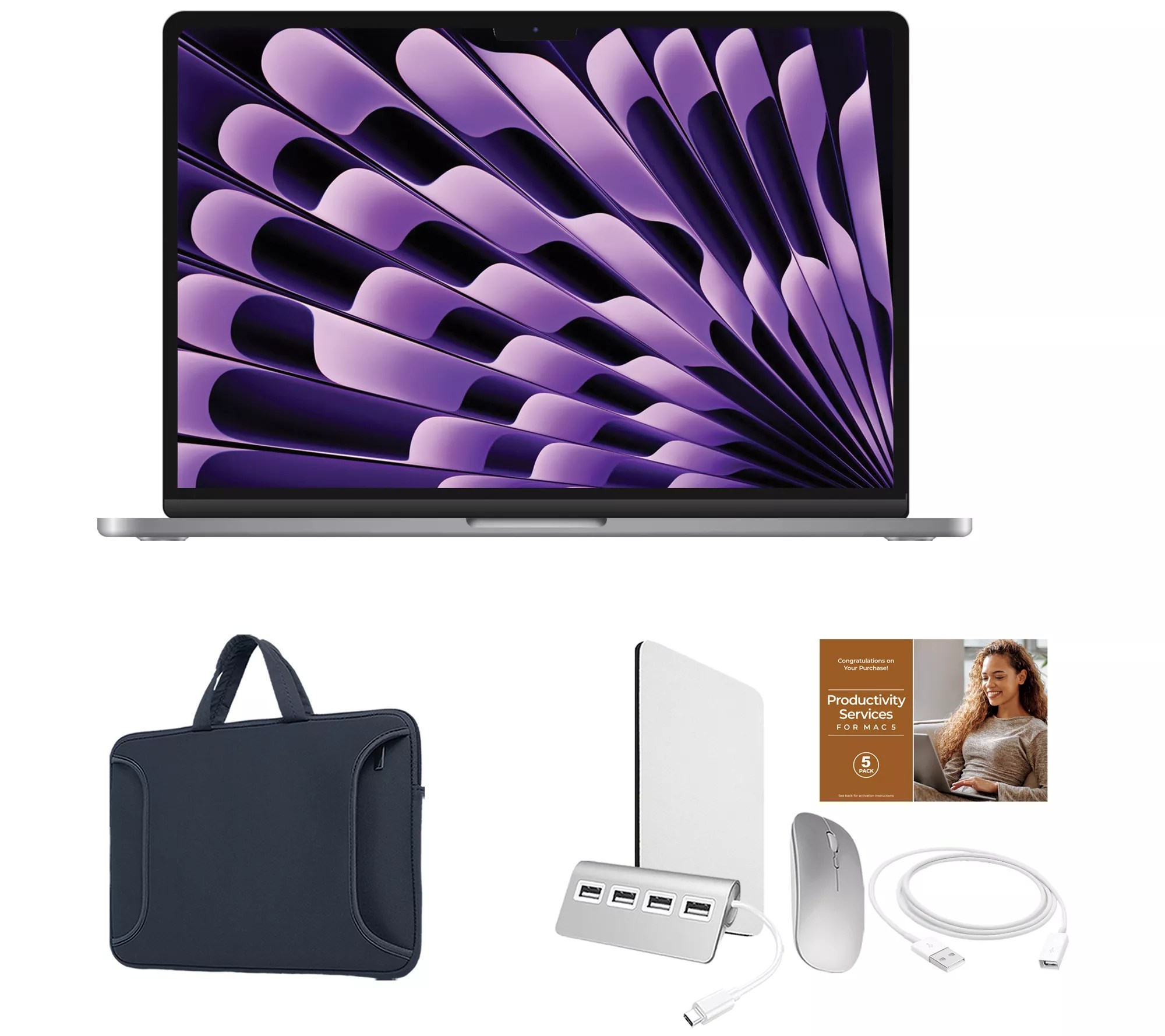 Apple Macbook Air 15" Laptop, M2 Chip, 512GBSSD and Voucher