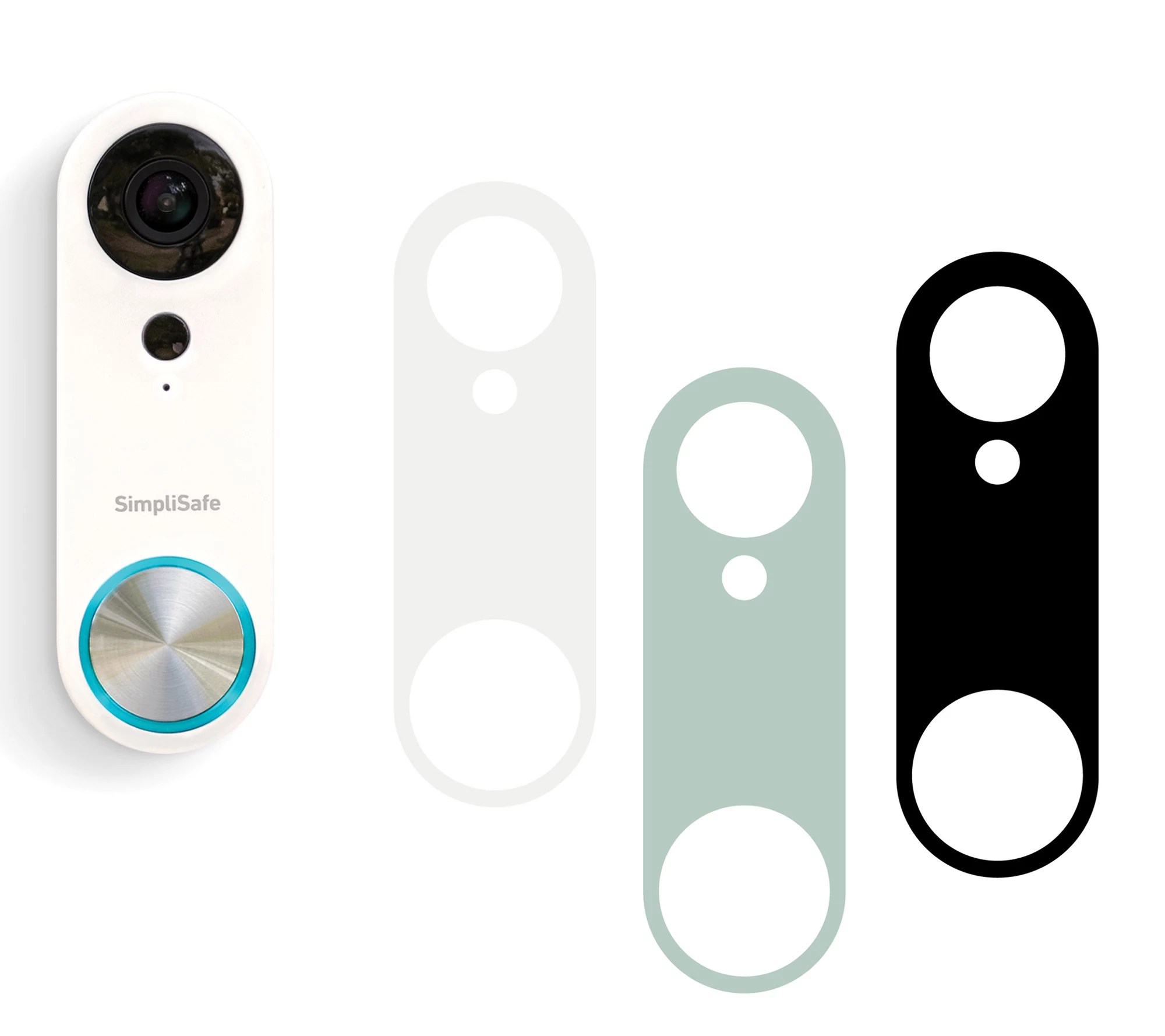 Simplisafe Security Kit w/ Video Doorbell Camera & Key Fob