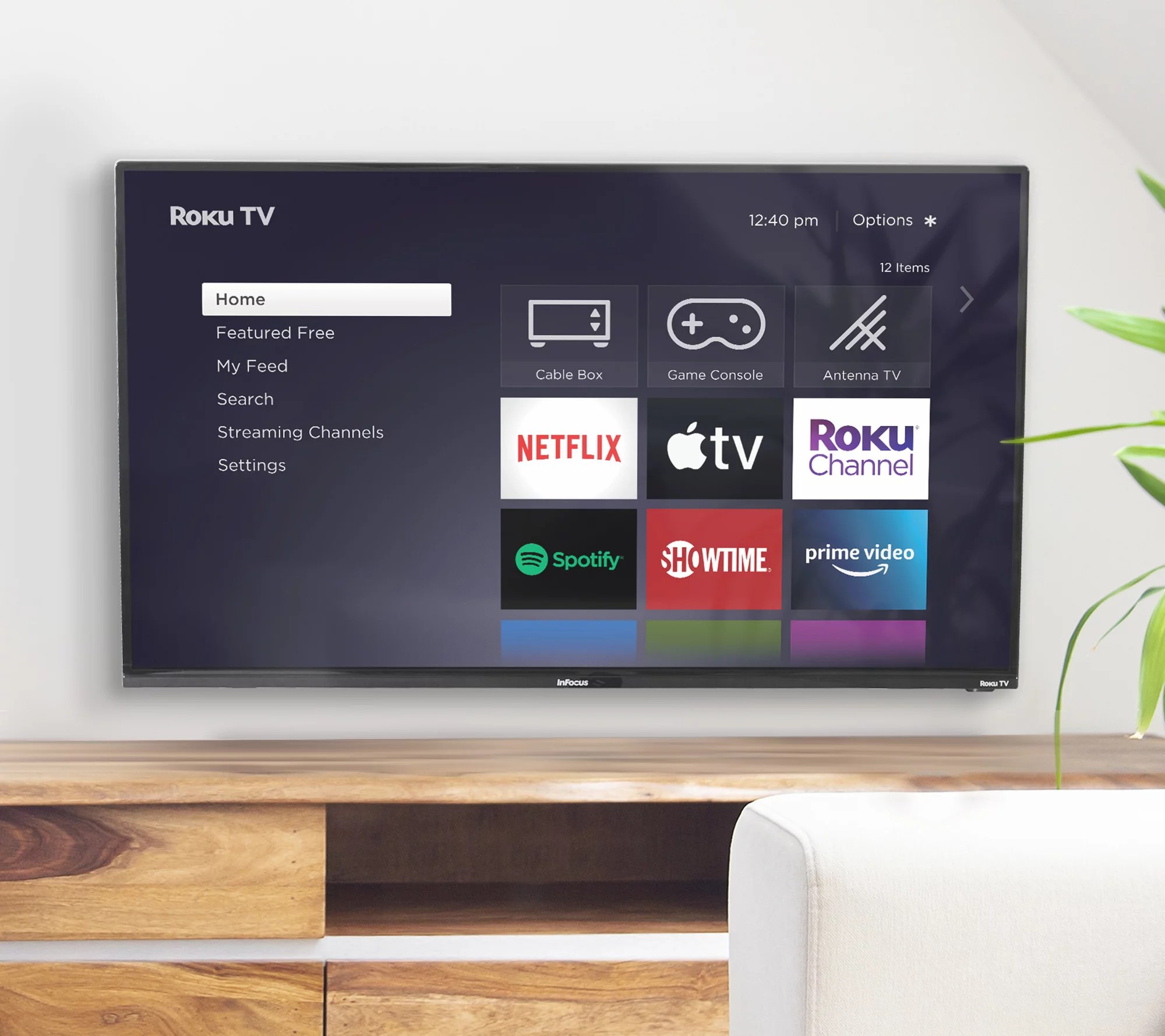 InFocus 45" Roku Smart Television with 2Year Warranty