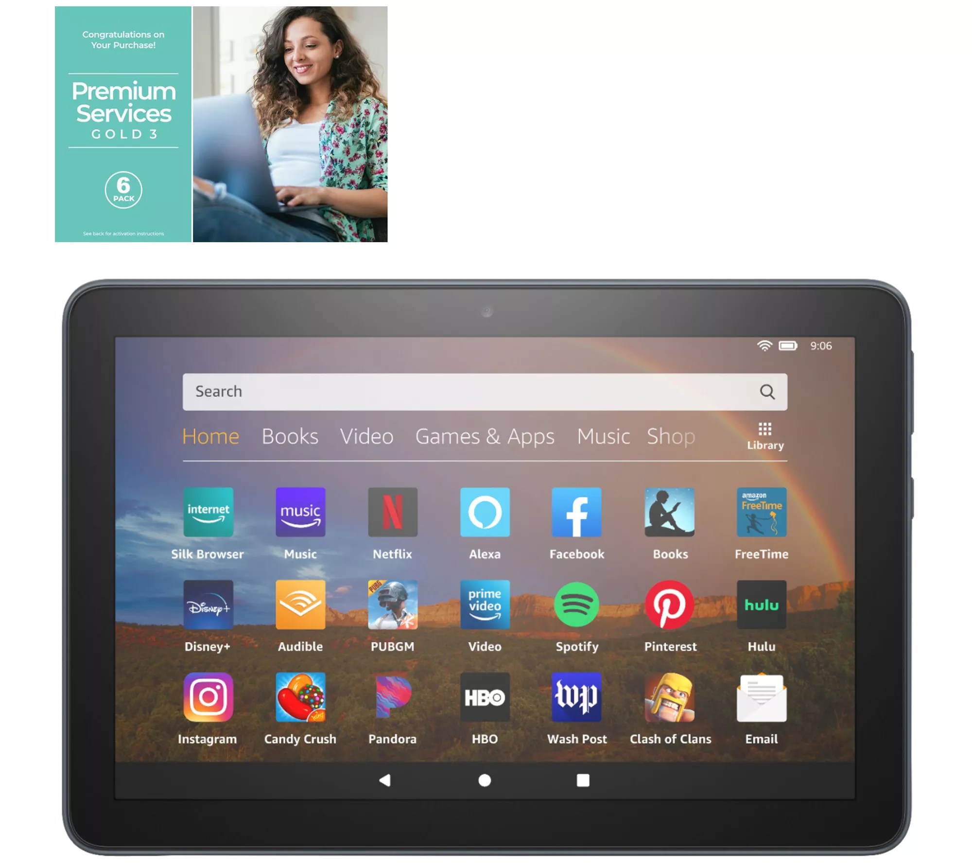 Amazon Fire HD 8 Plus Tablet 32GB