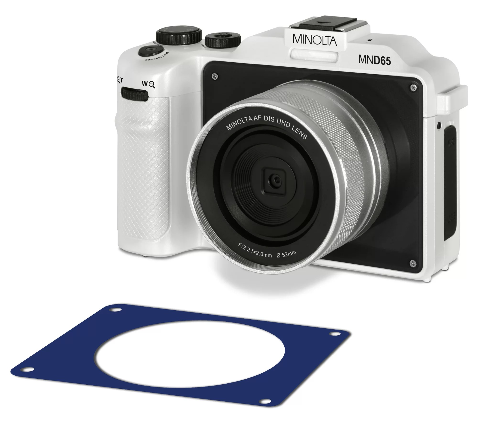 Minolta MND65-WK 56MP Fixed Focus, 4K 60FPS UHDCamera w/Wi-Fi - QVC.com