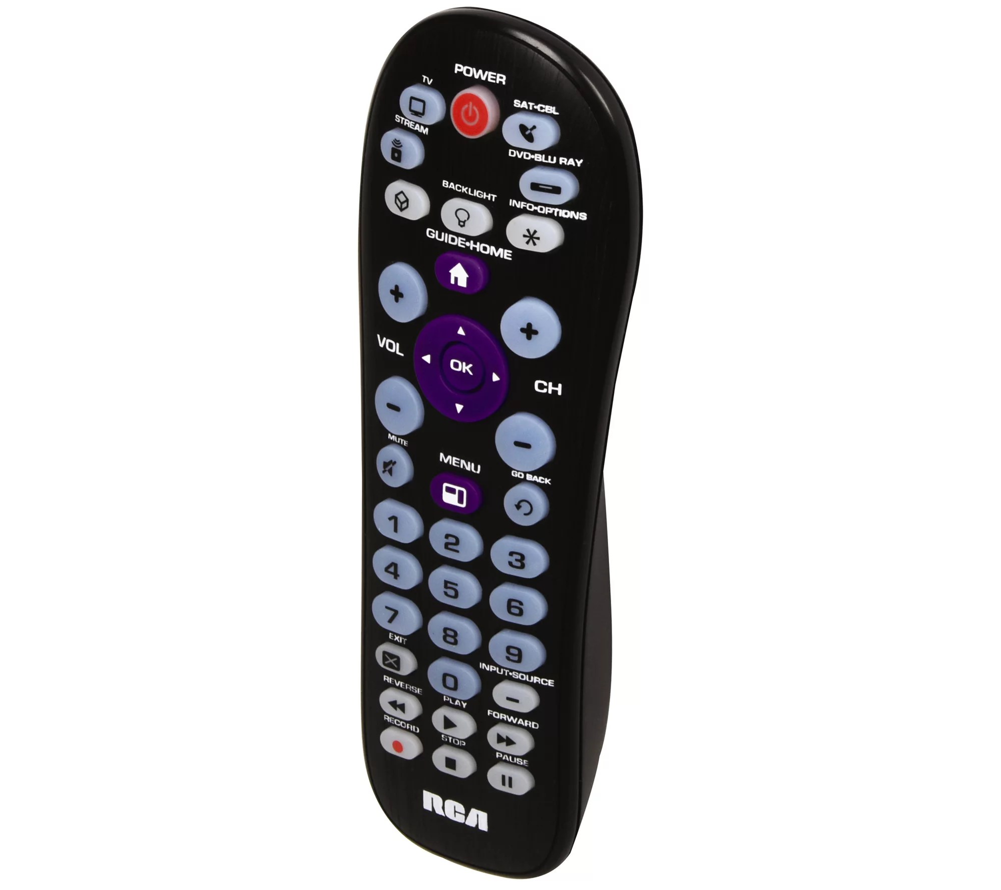 RCA Indoor Amplified HDTV Antenna with Universal Remote