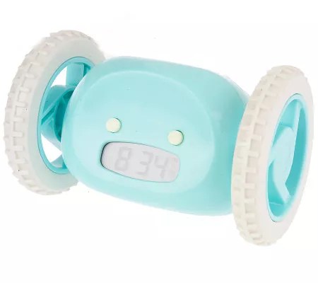 Clocky Run Away Alarm Clock - QVC.com
