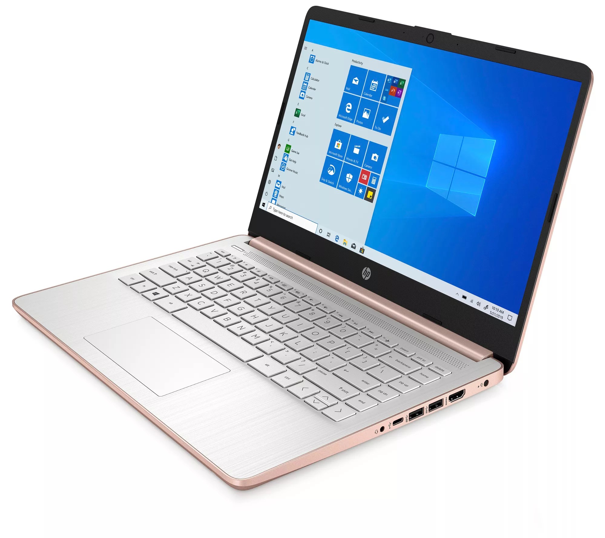 HP 14" Laptop AMD, 4GB RAM, 64GB eMMC