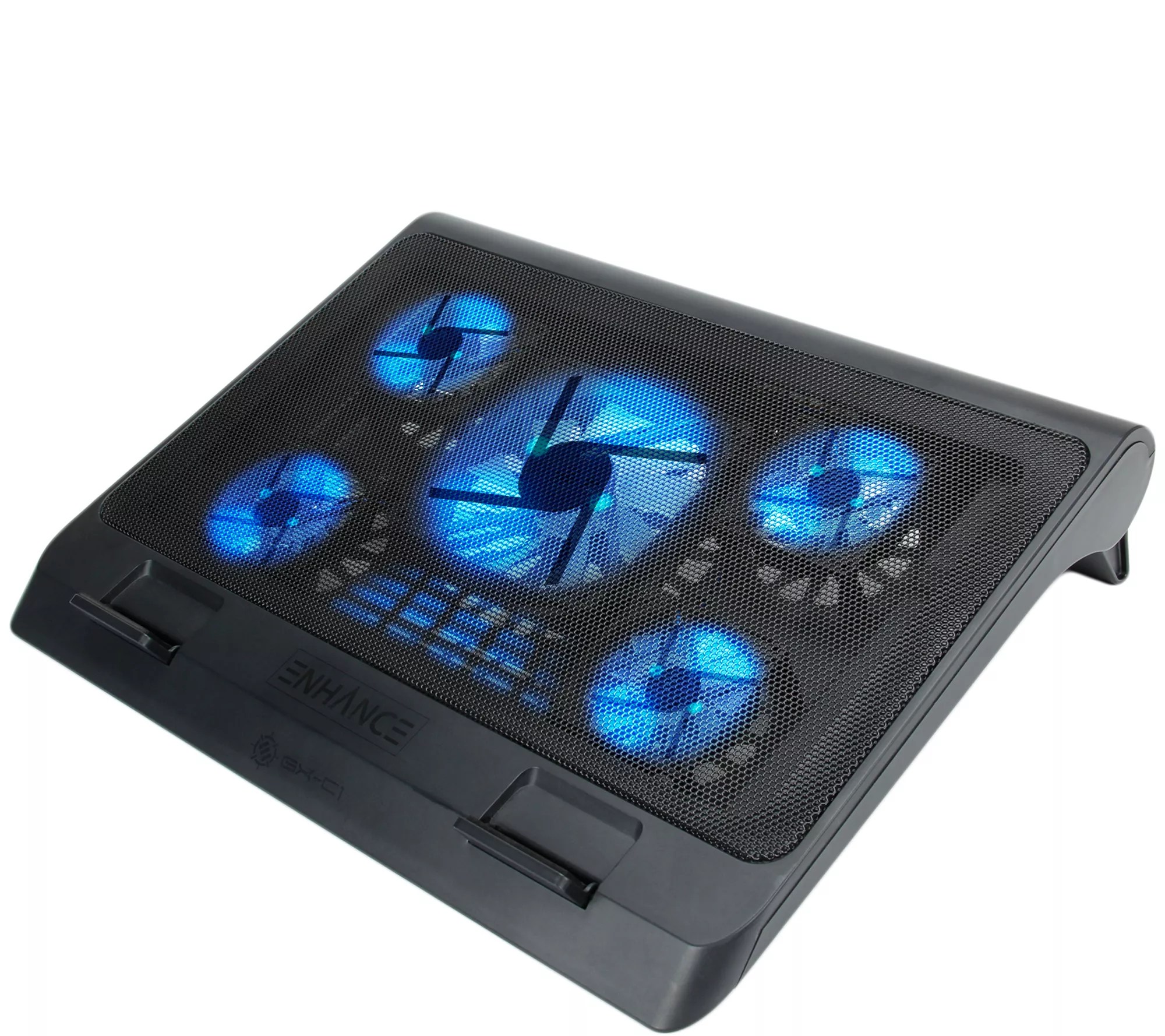 ENHANCE Gaming Laptop Cooling Pad Stand with LED Cooler Fans