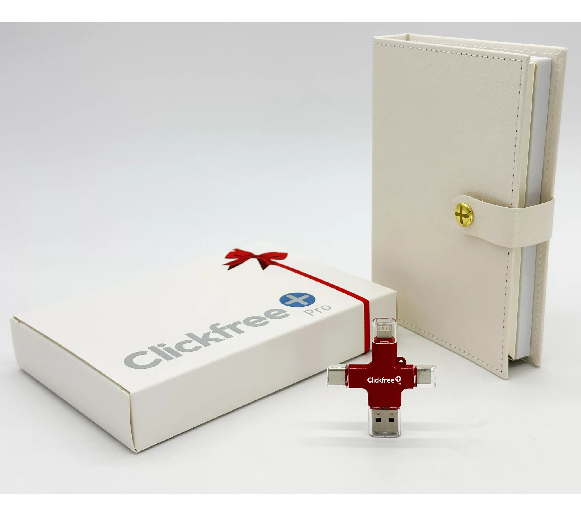 Clickfree Pro 256GB Universal Digital Storage Device with Keepsake Gift