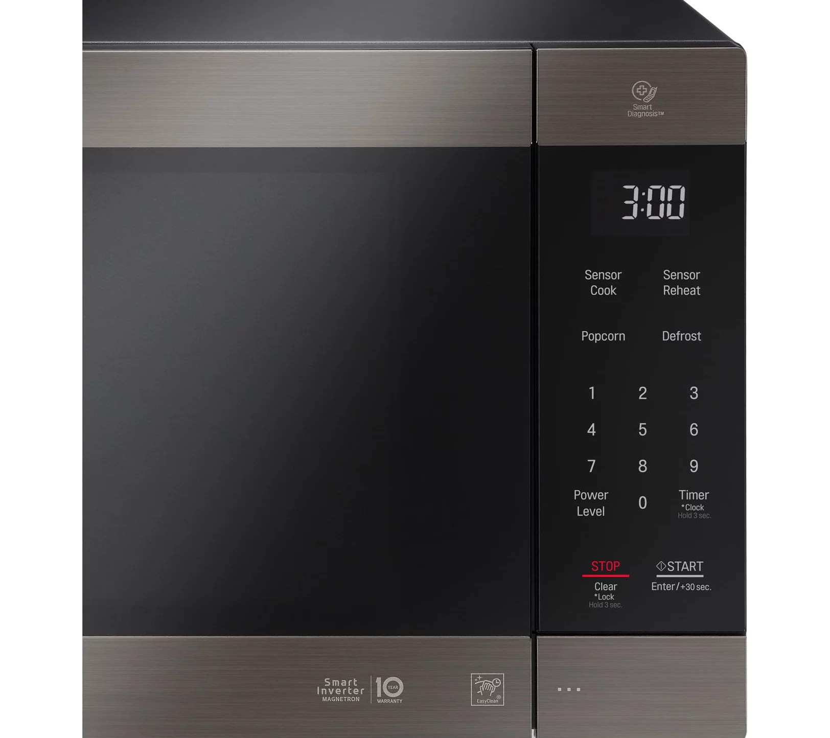 LG NeoChef 2.0 Cu. Ft. Countertop Microwave Black Stainless