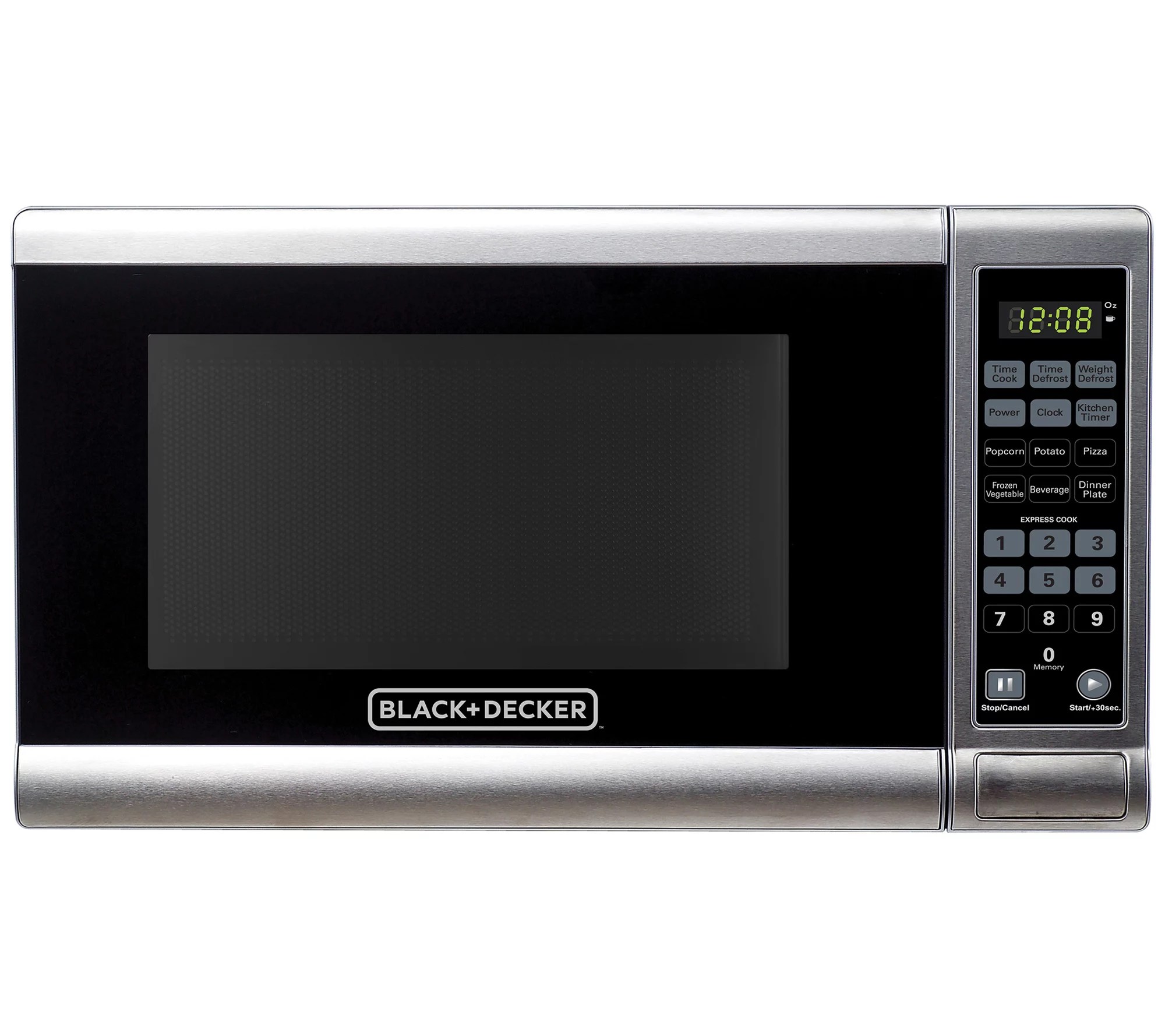 Black & Decker 0.7 Cu. Ft. Stainless Steel Digital Microwave