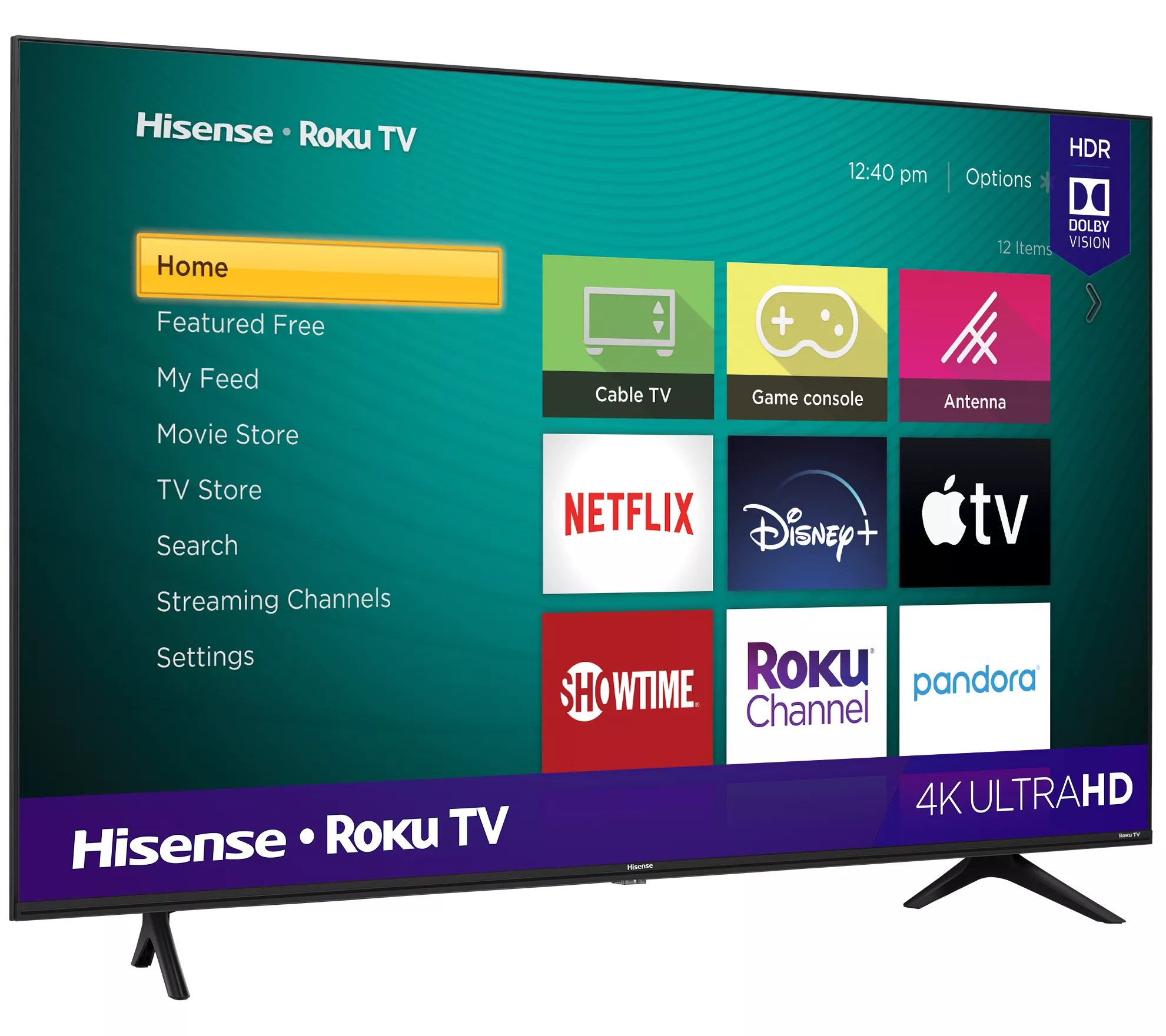 Hisense 43" Class R6 Series 4K UHD Roku TV