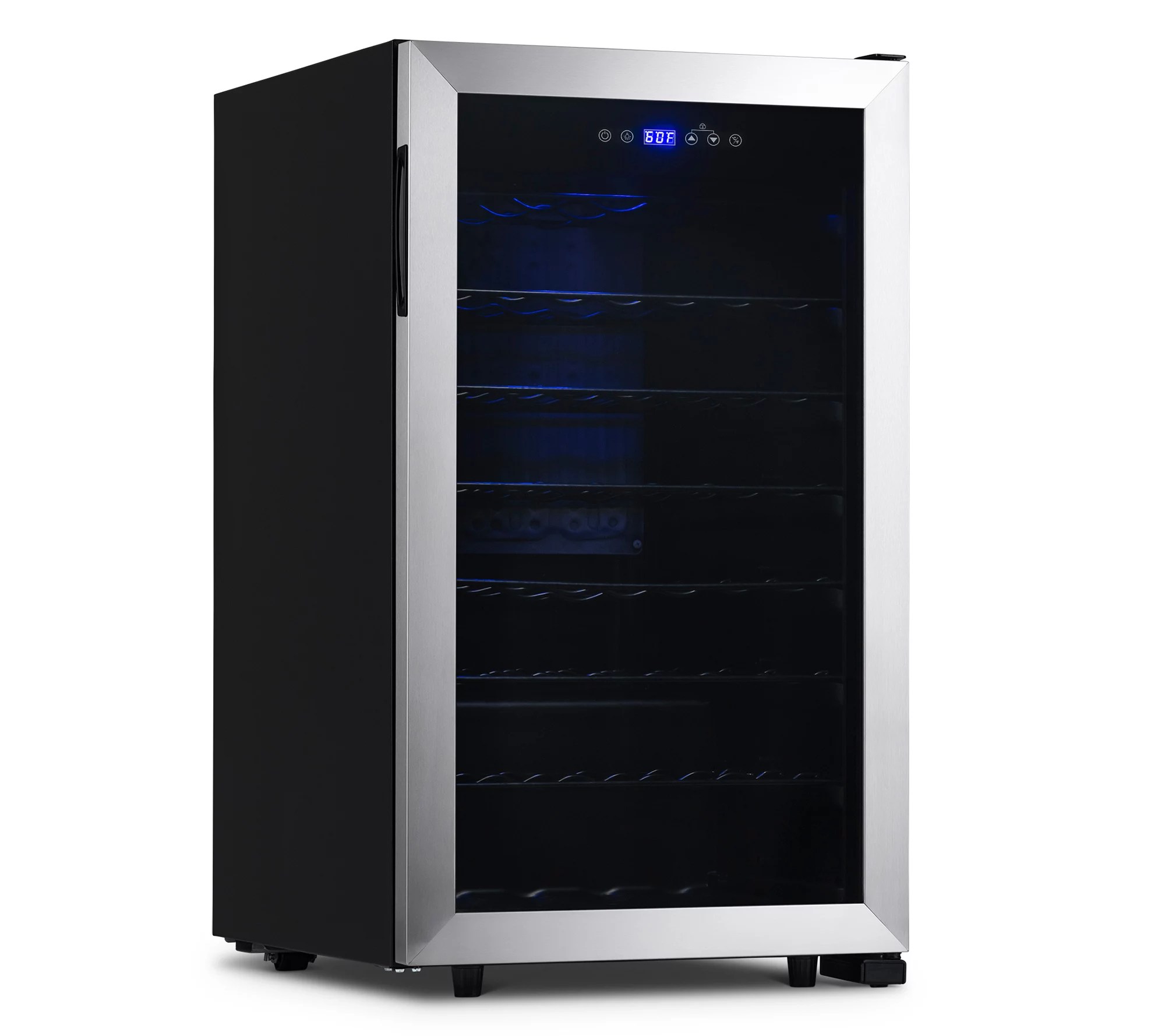 NewAir Freestanding 50Bottle Compressor Wine Fridge