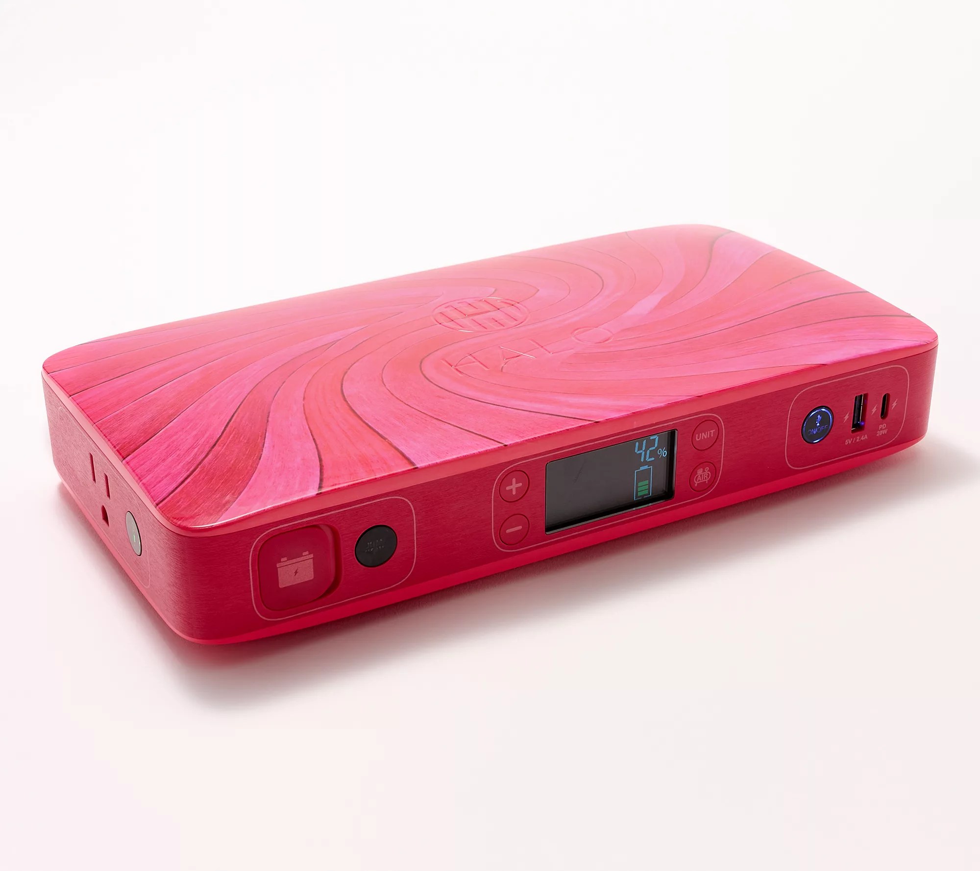 HALO Bolt Ultimate 2.0 Jump Starter, Air Compressor, with AC Outlet