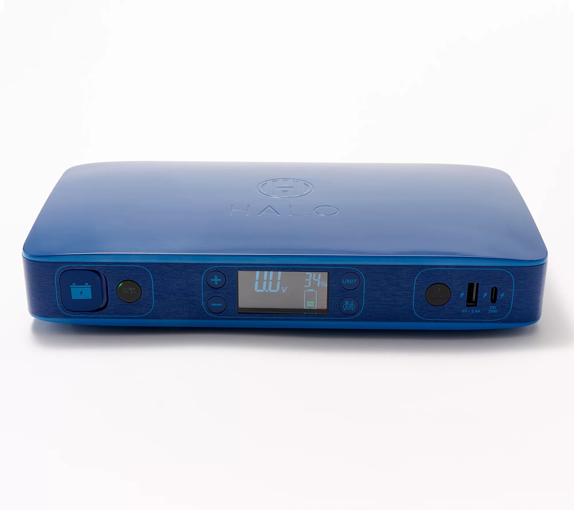 HALO Bolt Ultimate 2.0 Jump Starter, Air Compressor, with AC Outlet