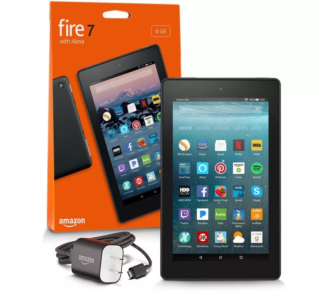 Amazon Fire 7 QuadCore 7" 8GB Tablet withAlexa