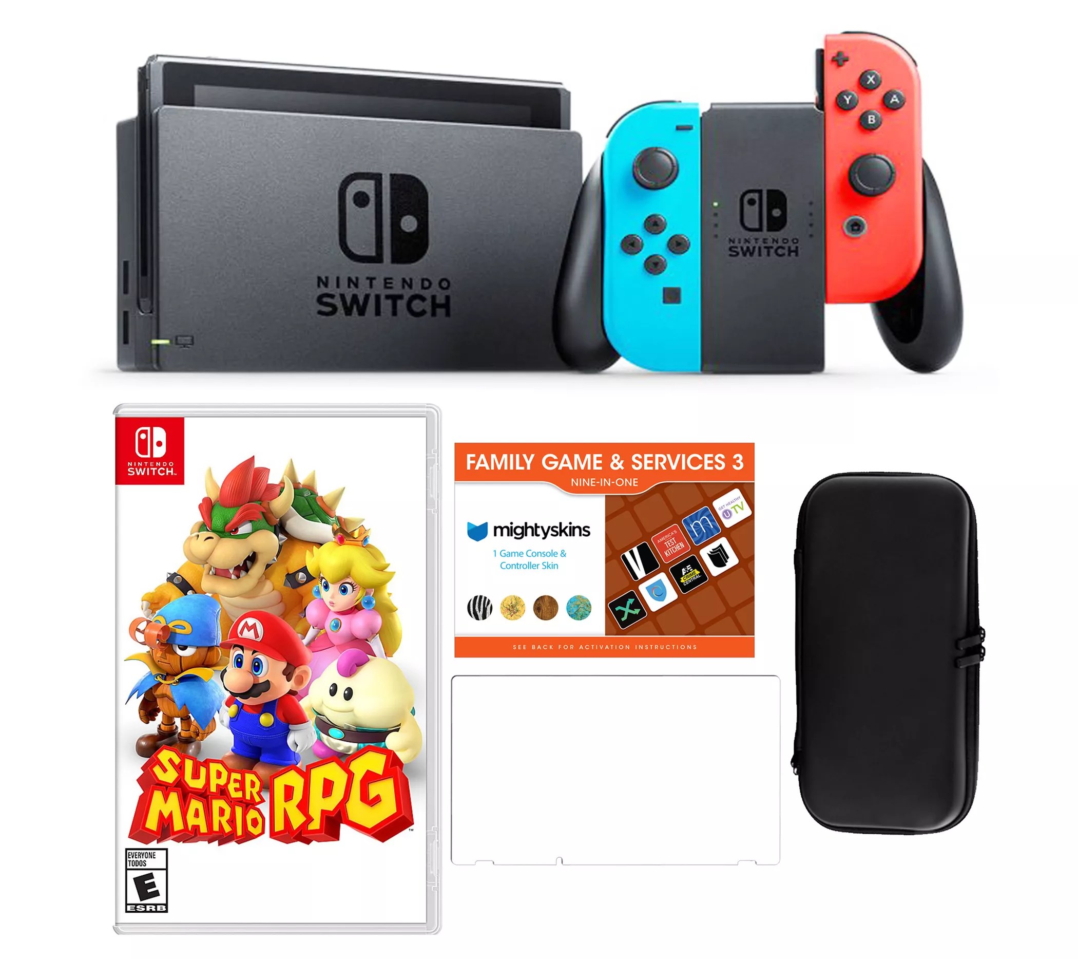 Nintendo Switch with Super Mario RPG Bundle
