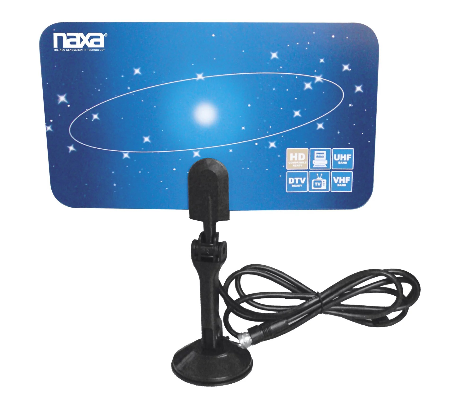 Naxa UltraThin Flat Panel Style High Powered TV Antenna