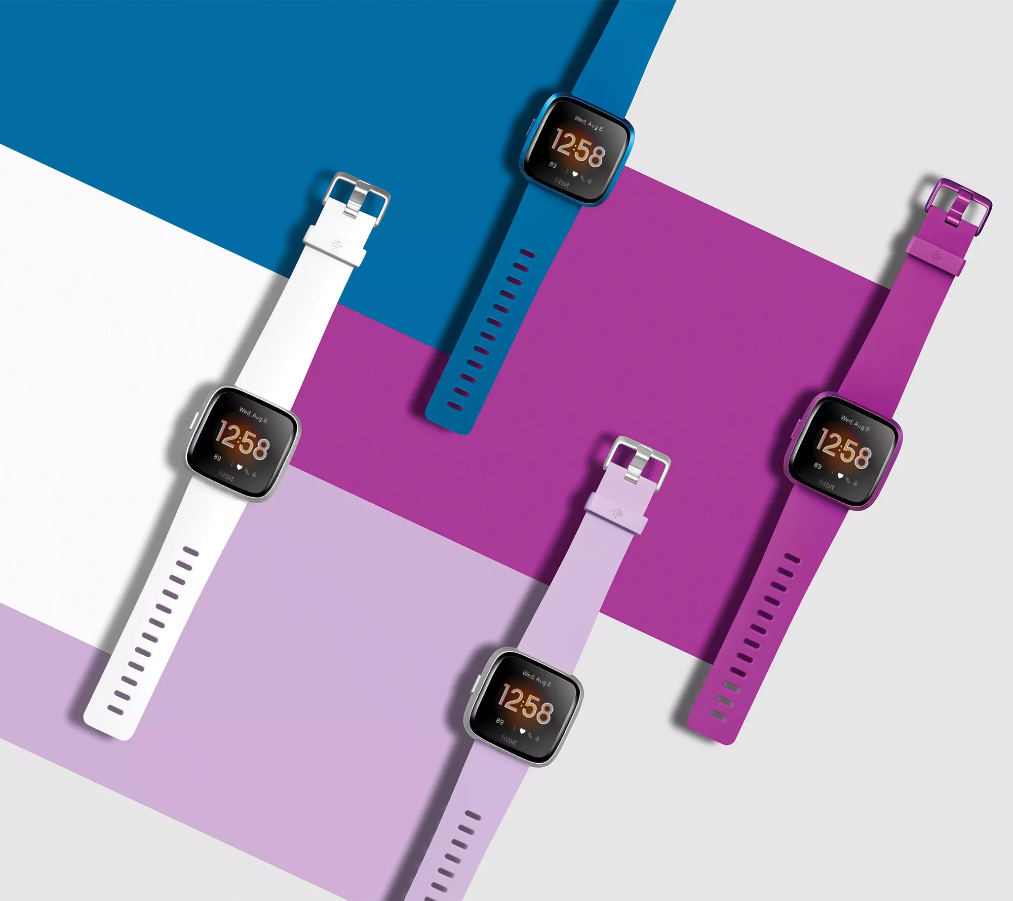 (QVC) Fitbit Versa Lite Edition Smartwatch with Fitness Voucher