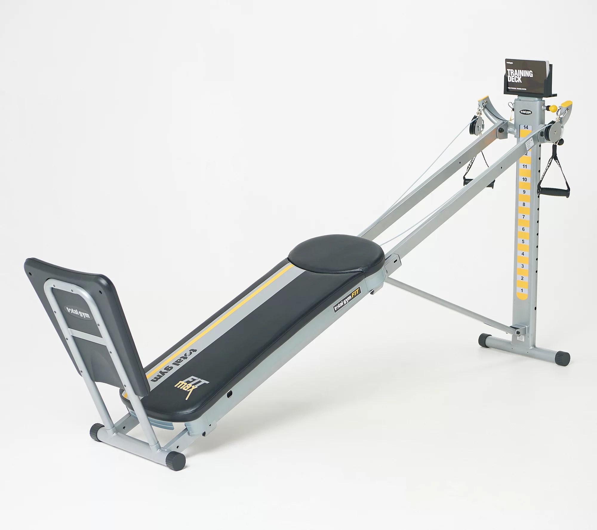 Total Gym FIT MAX with Resistance Levels and Upper Body Kit only 799.