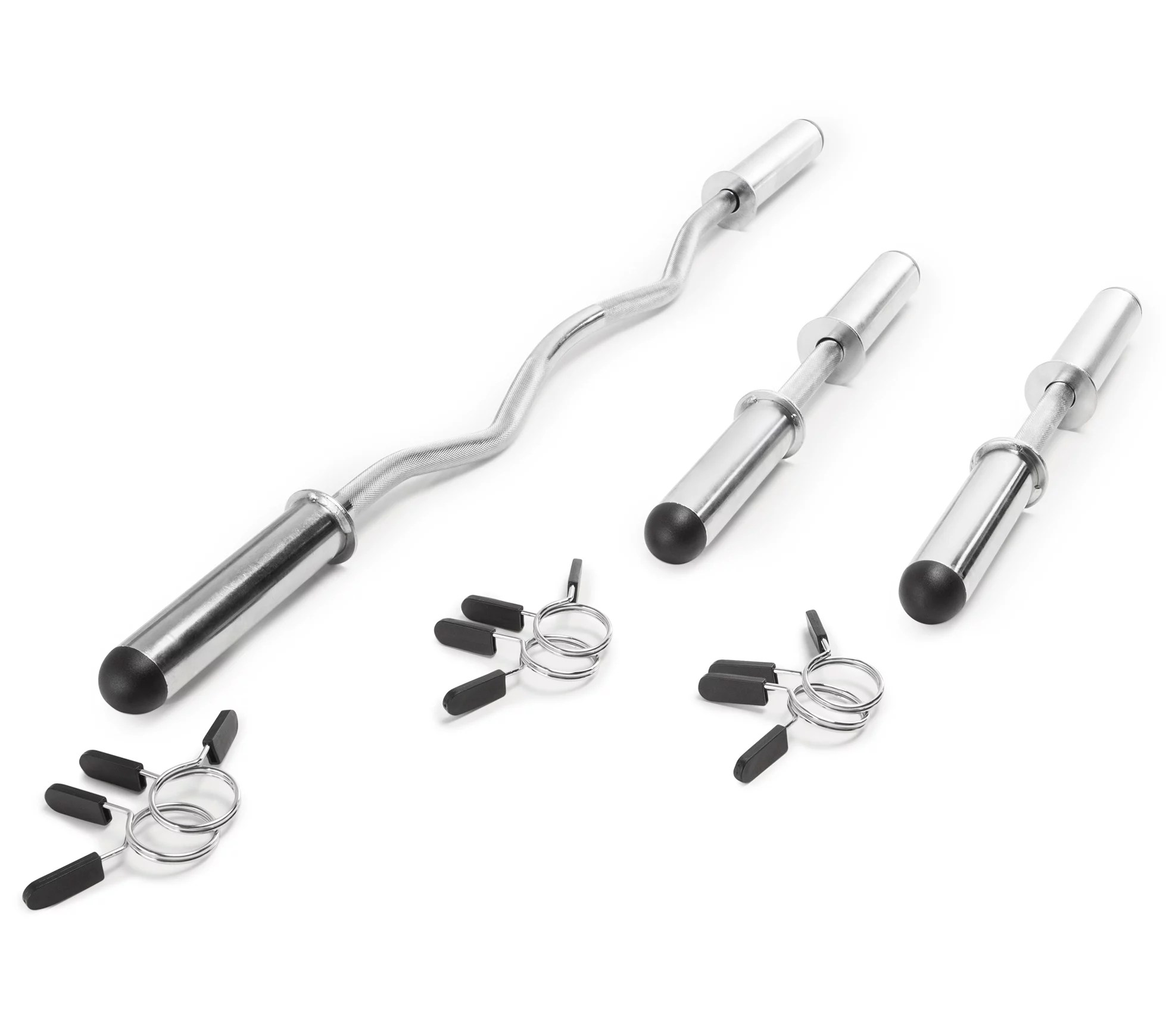 Olympic Curl Bar with Dumbbell Handle