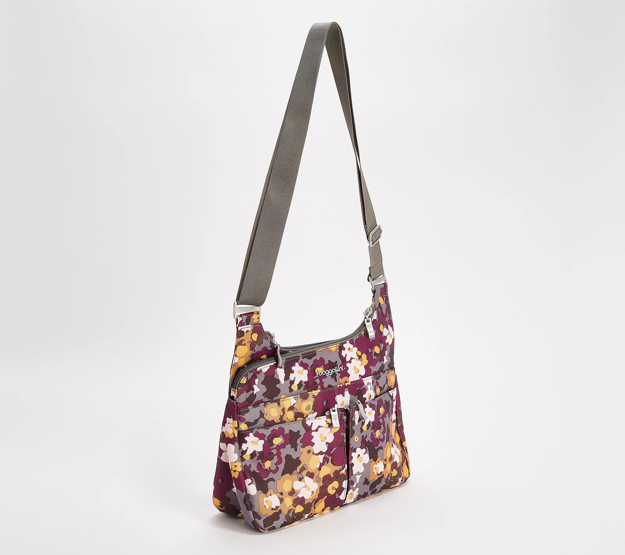 Baggallini Washable Crossover Crossbody w/ RFID Wristlet