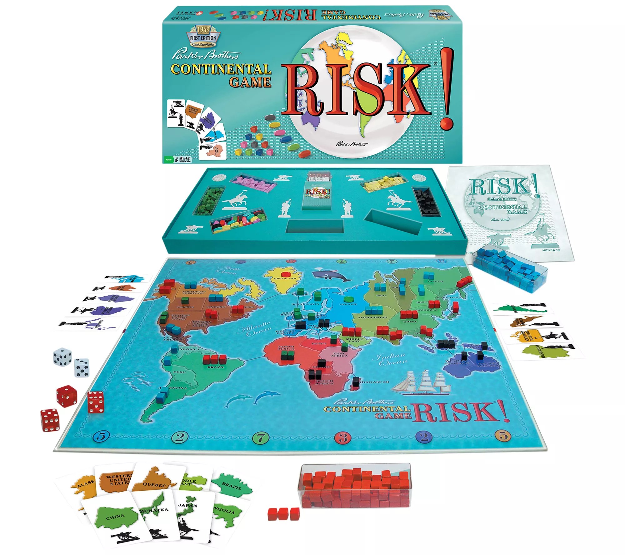 Winning Moves Risk! 1959 Classic Game
