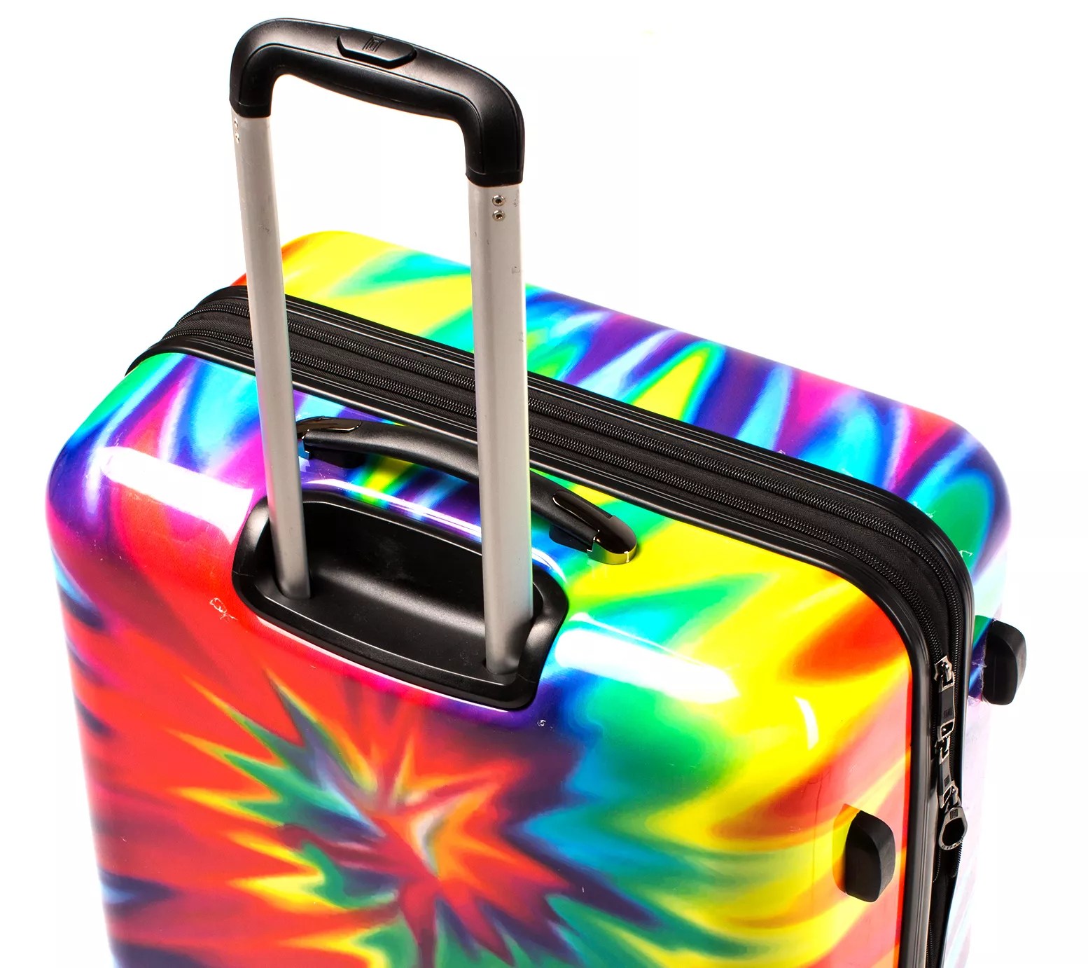 FUL TieDye Swirl 28" Expandable Spinner Rolling Luggage