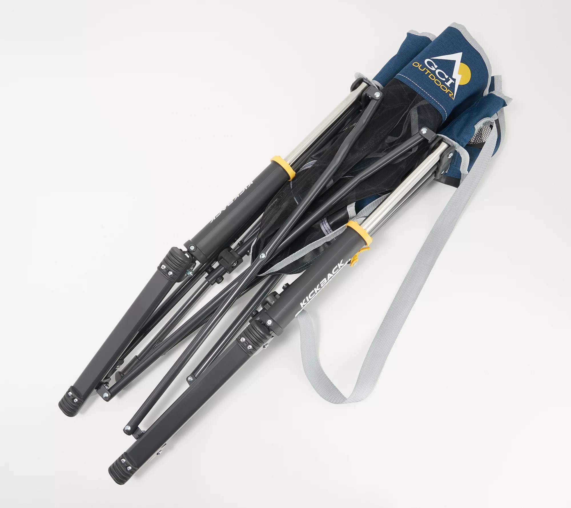 (QVC) GCI Outdoor Kickback Pro Rocker Chair w/ Carry Strap