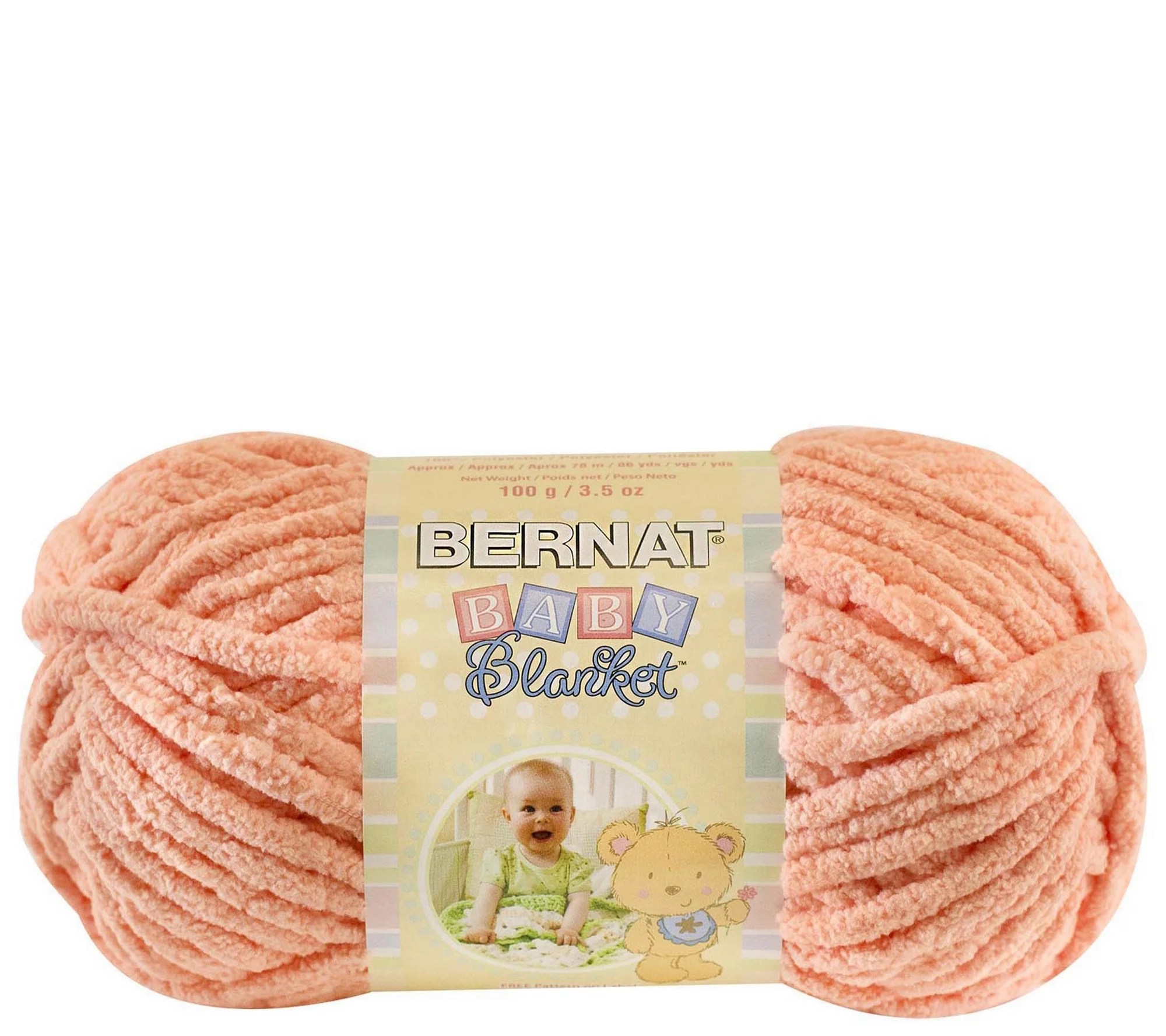 Bernat Multipack of 6 Peach Baby Blanket Yarn