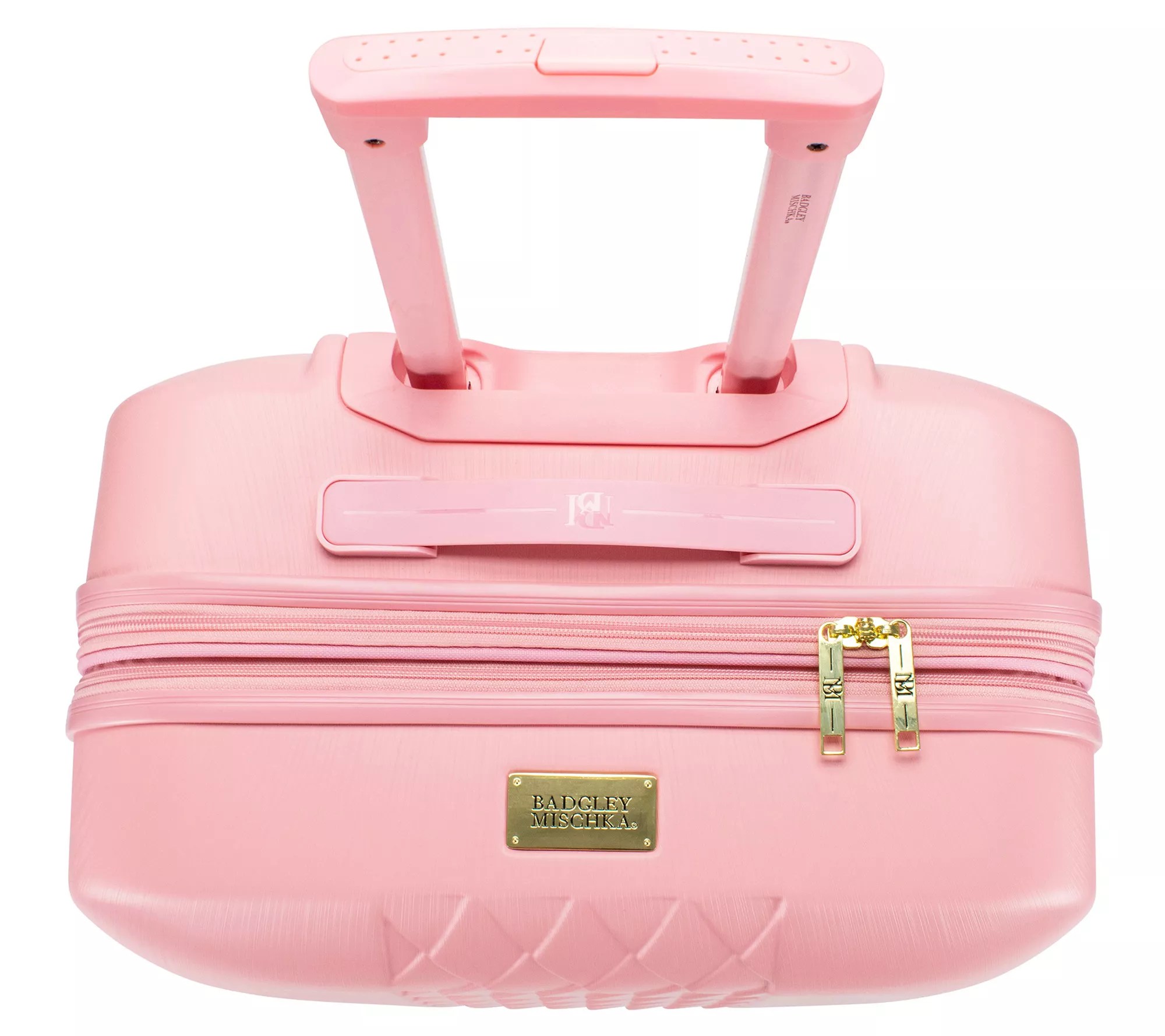 Badgley Mischka Diamond 20" Hard Expandable Carryon Suitcase