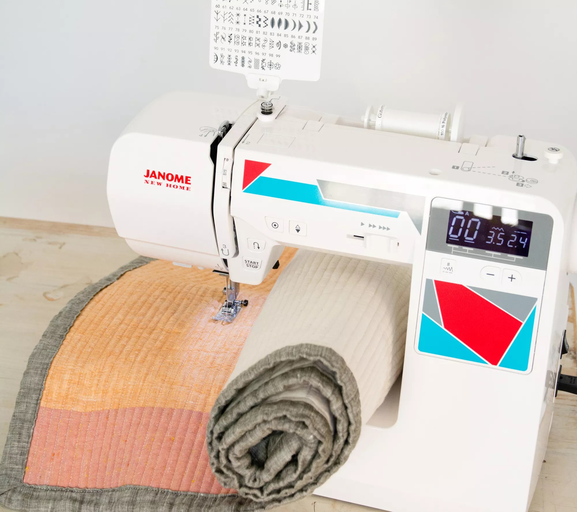 Janome Sewing Machine with QuiltingAccessories